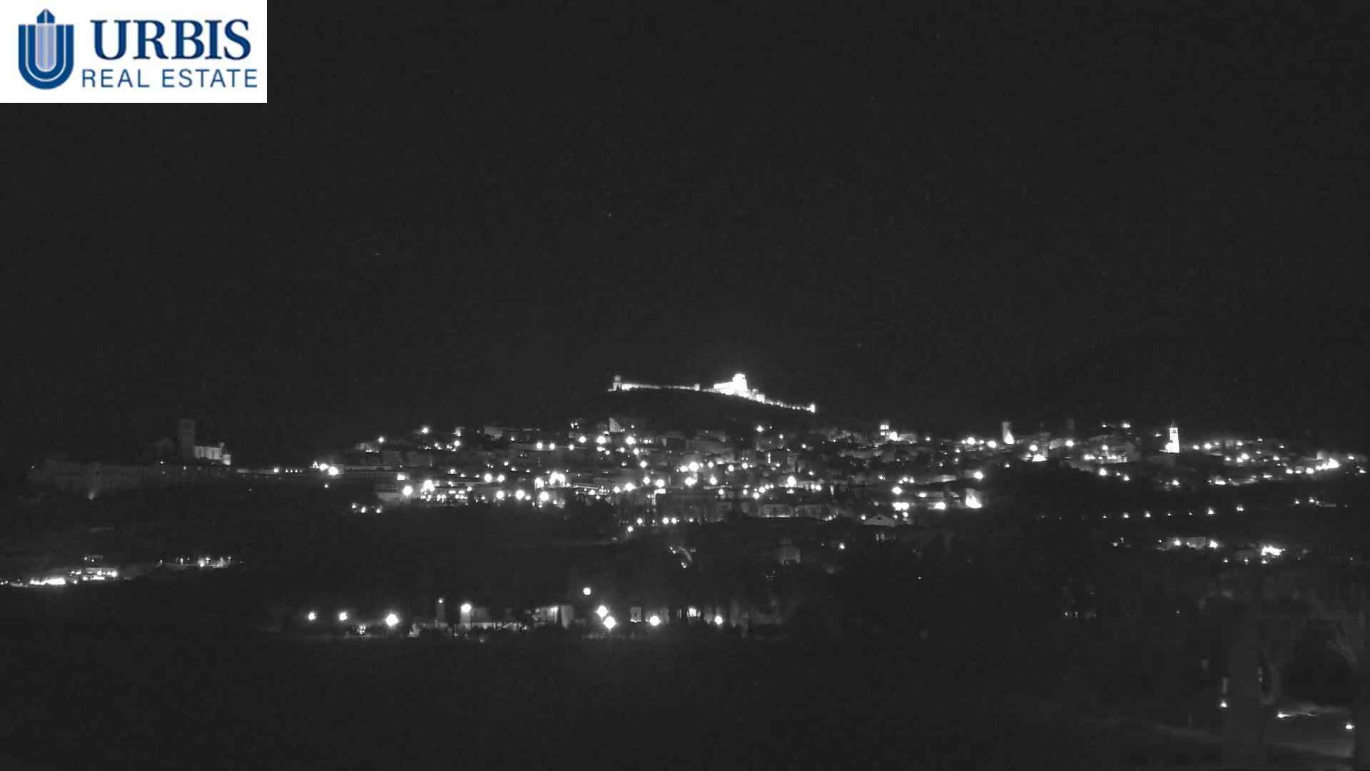 Assisi City Live Cam - Perugia, Umbria, Italy