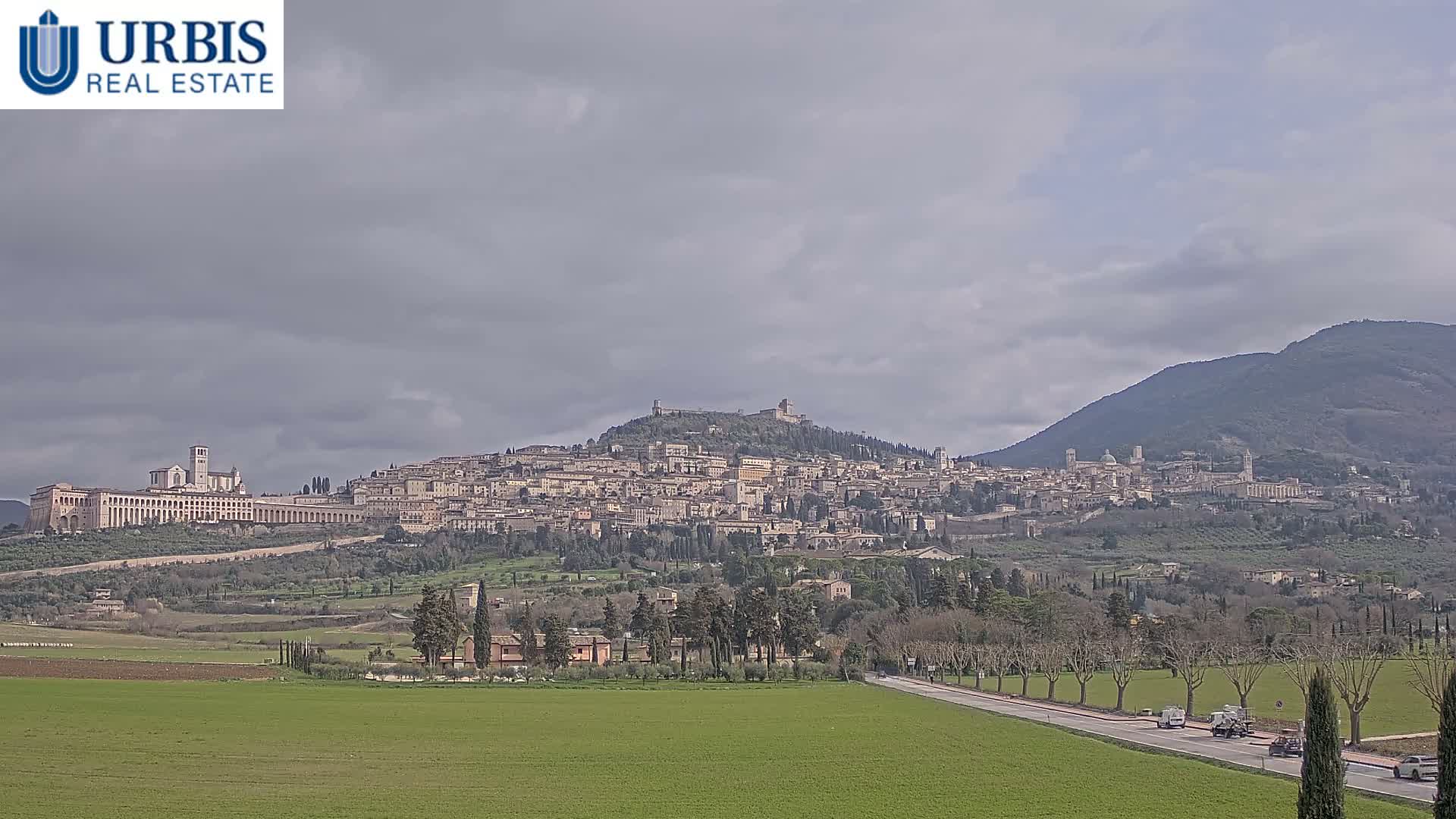 Assisi City Live Cam - Perugia, Umbria, Italy