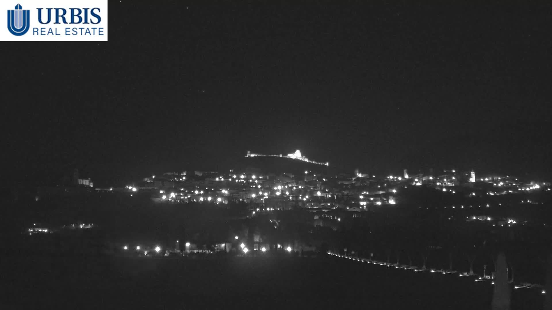 Assisi City Live Cam - Perugia, Umbria, Italy