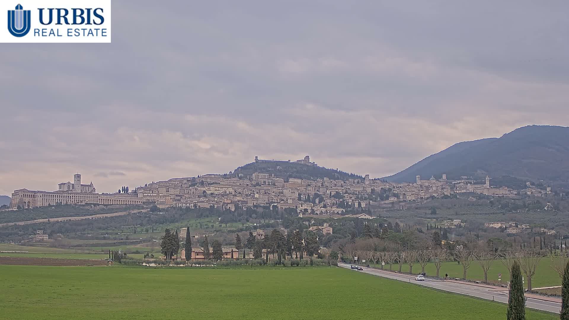 Assisi City Live Cam - Perugia, Umbria, Italy