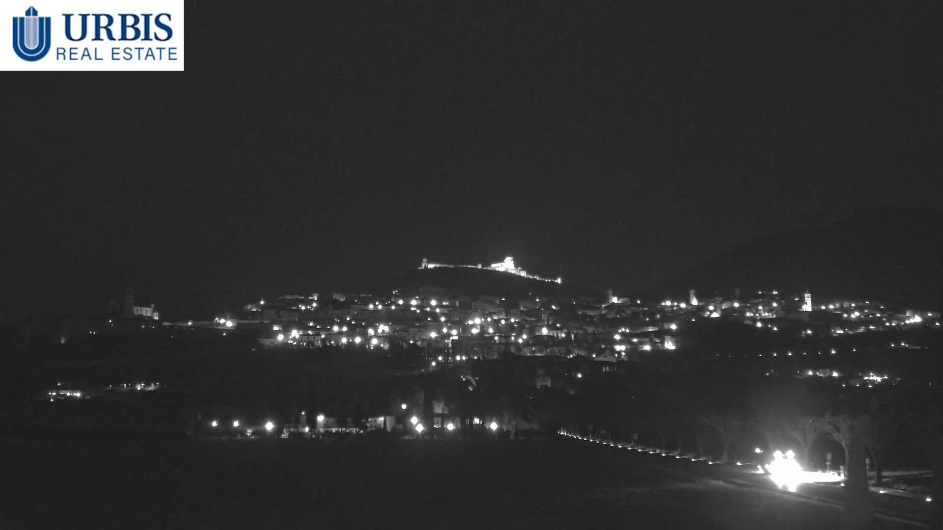 Assisi City Live Cam - Perugia, Umbria, Italy