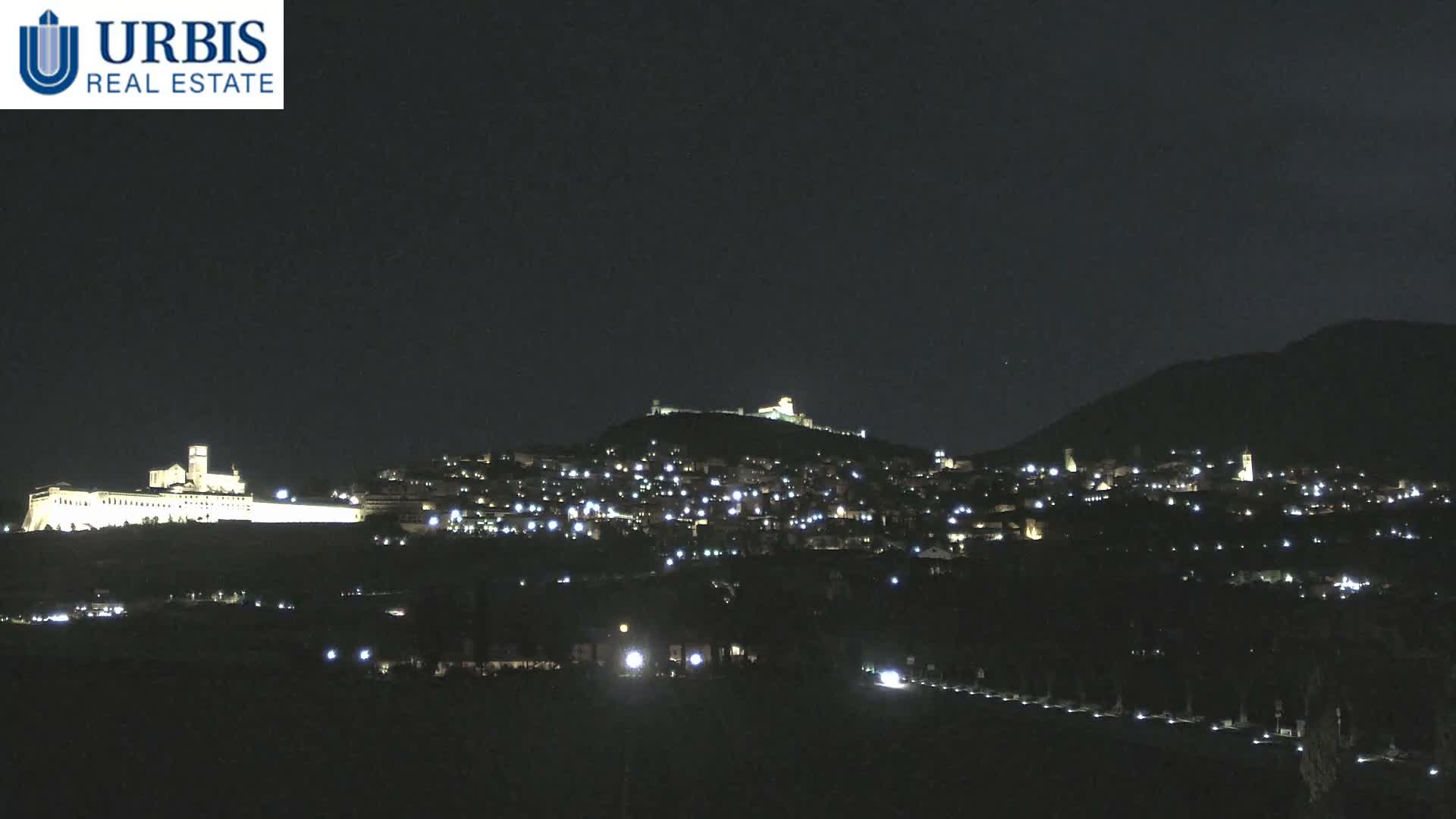 Assisi City Live Cam - Perugia, Umbria, Italy