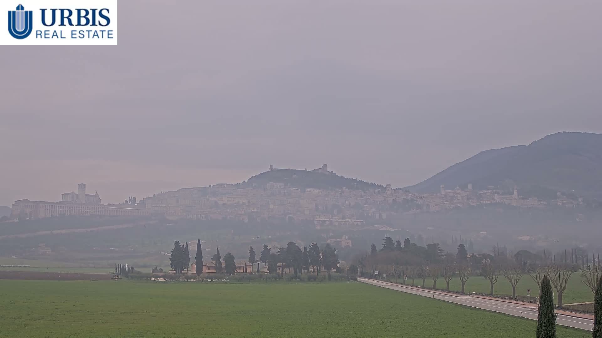 Assisi City Live Cam - Perugia, Umbria, Italy