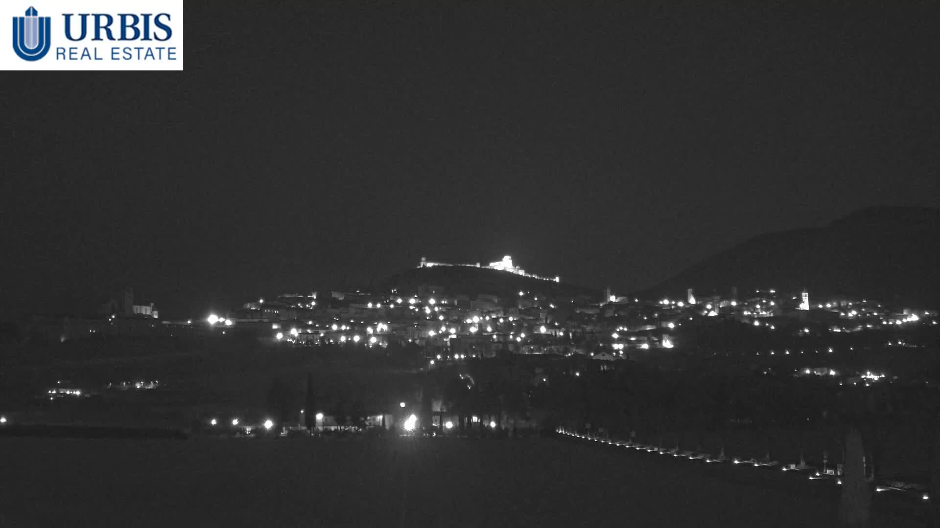 Assisi City Live Cam - Perugia, Umbria, Italy