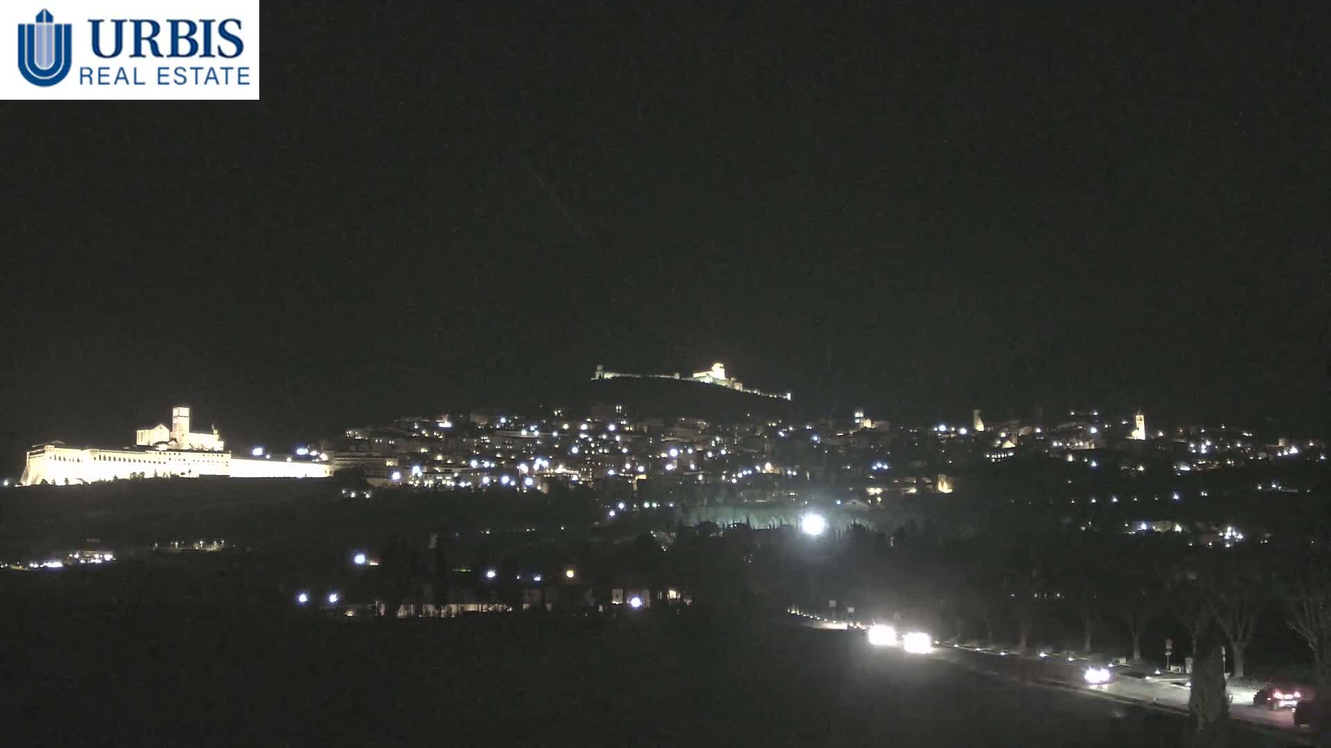 Assisi City Live Cam - Perugia, Umbria, Italy