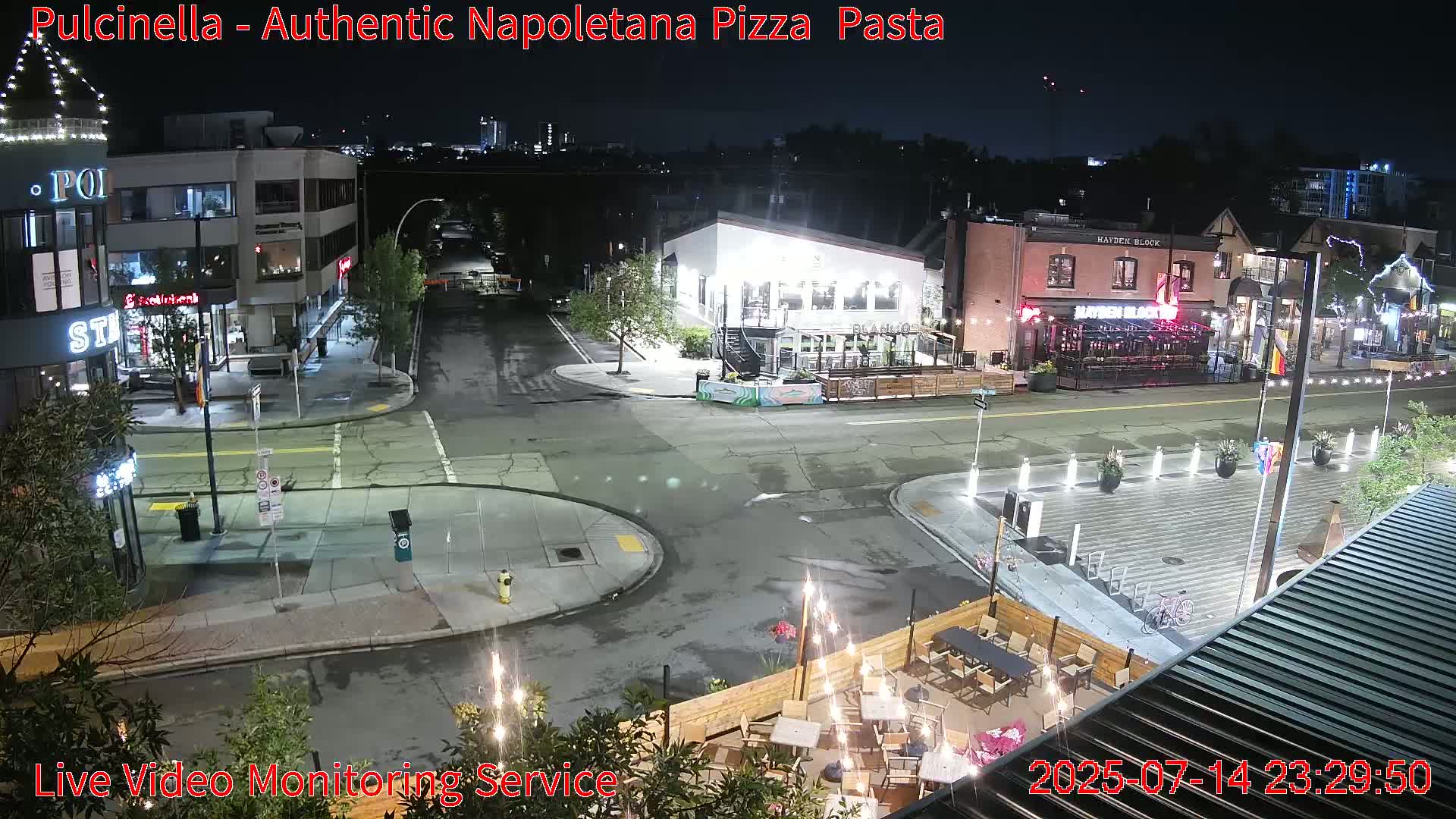 Hillhurst Neighbourhood, Kensington Road & Crescent NW Junction Live Cam - Hillhurst, Calgary, Alberta, Canada