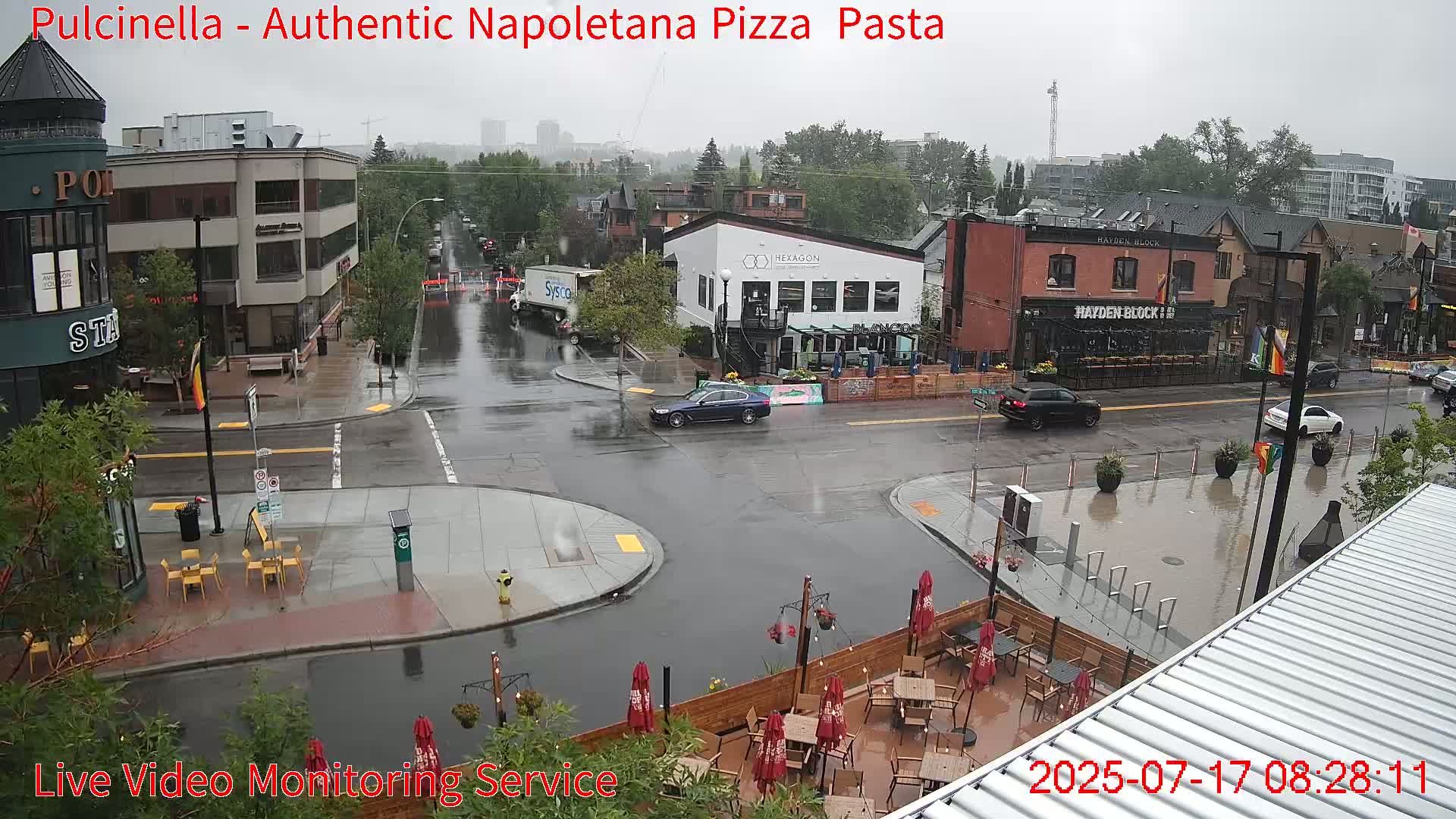 Hillhurst Neighbourhood, Kensington Road & Crescent NW Junction Live Cam - Hillhurst, Calgary, Alberta, Canada
