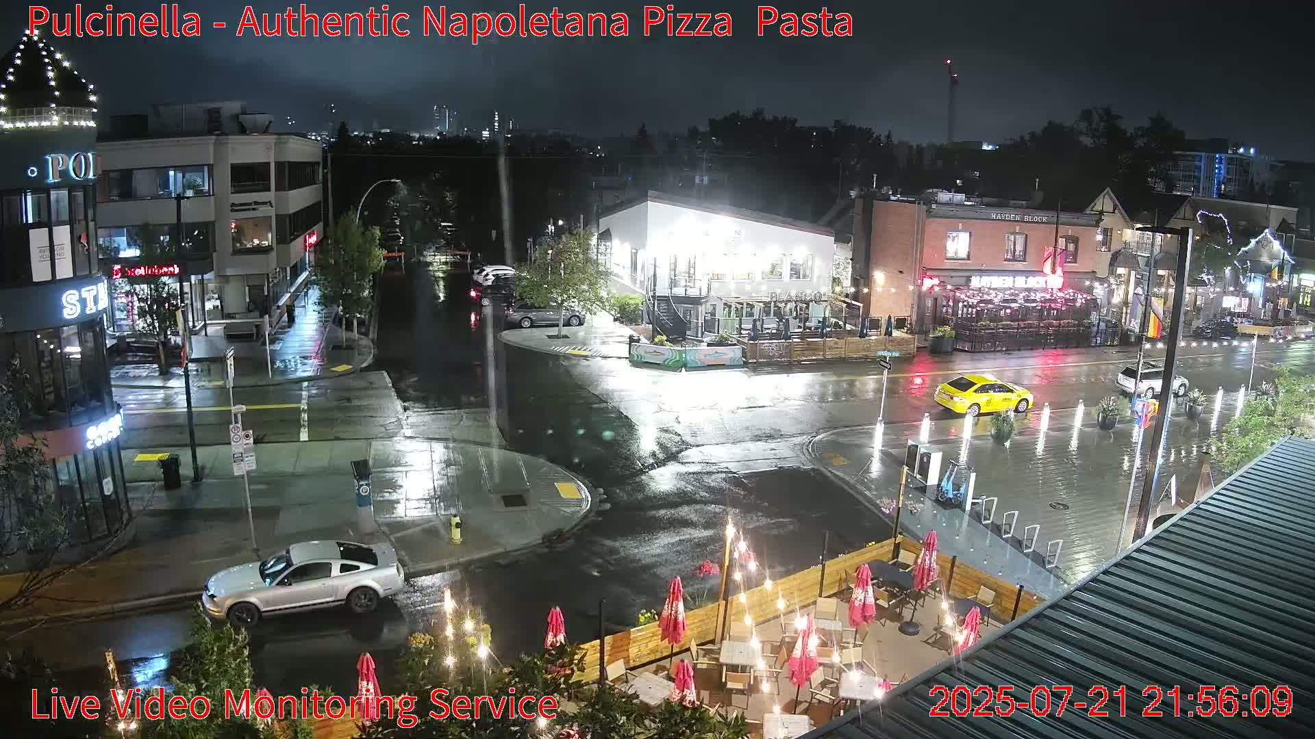 Hillhurst Neighbourhood, Kensington Road & Crescent NW Junction Live Cam - Hillhurst, Calgary, Alberta, Canada