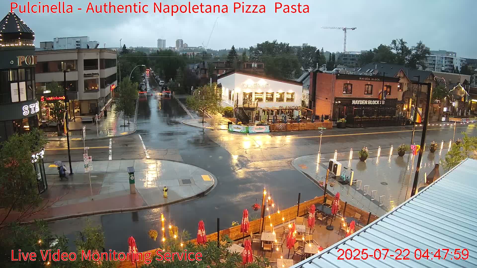 Hillhurst Neighbourhood, Kensington Road & Crescent NW Junction Live Cam - Hillhurst, Calgary, Alberta, Canada