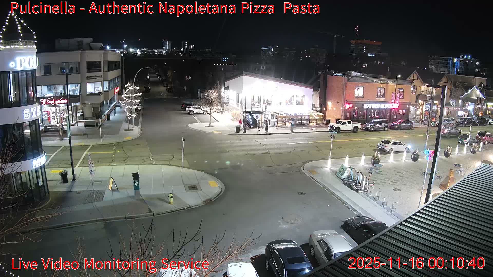 Hillhurst Neighbourhood, Kensington Road & Crescent NW Junction Live Cam - Hillhurst, Calgary, Alberta, Canada