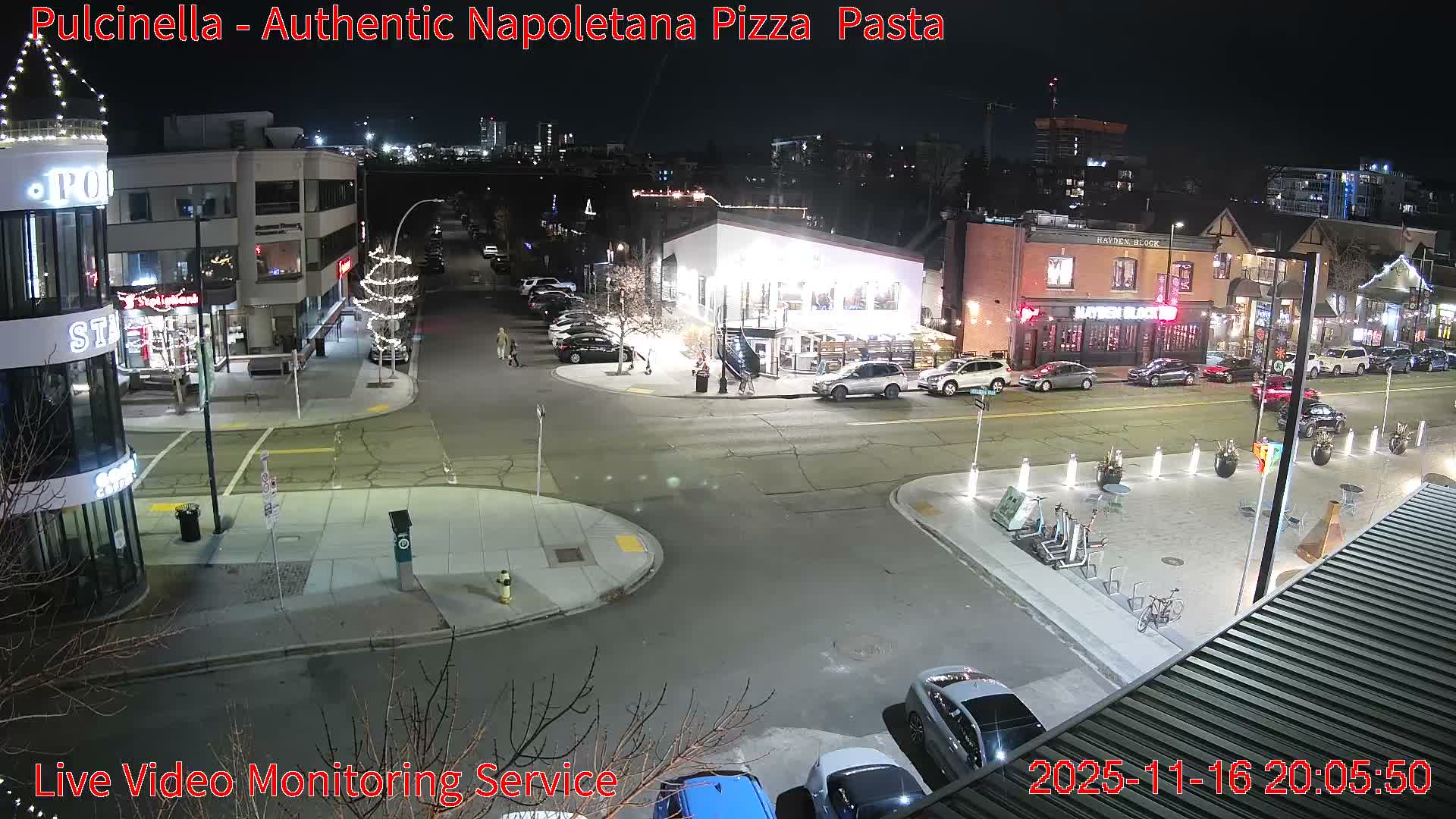 Hillhurst Neighbourhood, Kensington Road & Crescent NW Junction Live Cam - Hillhurst, Calgary, Alberta, Canada