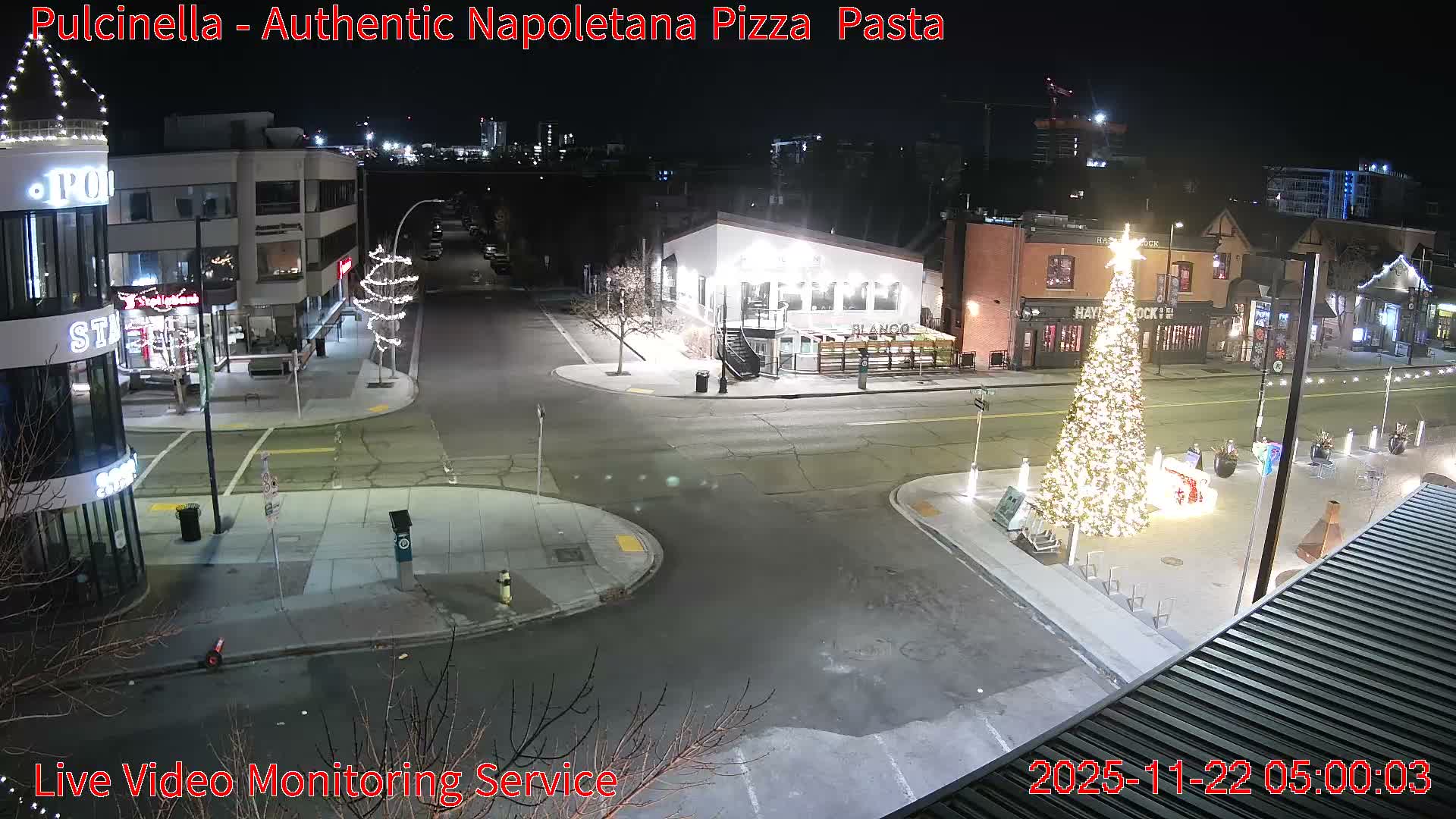 Hillhurst Neighbourhood, Kensington Road & Crescent NW Junction Live Cam - Hillhurst, Calgary, Alberta, Canada