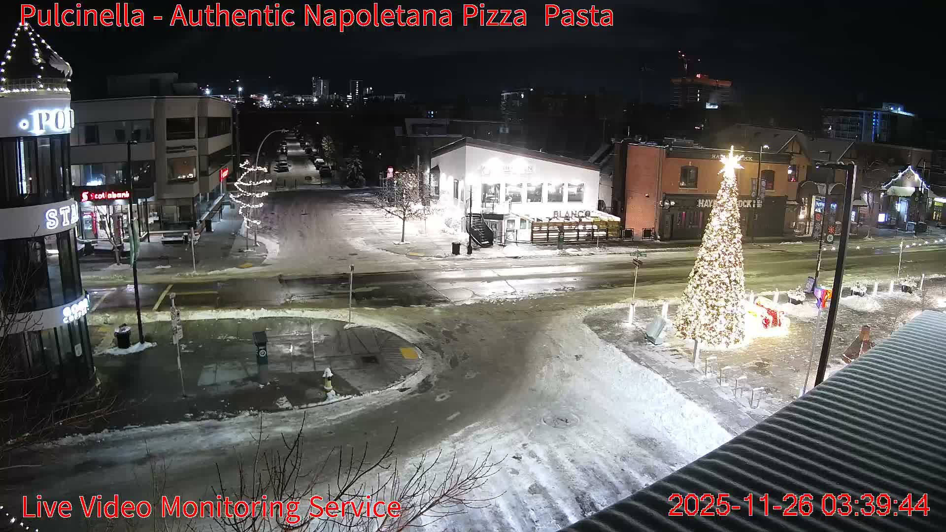 Hillhurst Neighbourhood, Kensington Road & Crescent NW Junction Live Cam - Hillhurst, Calgary, Alberta, Canada