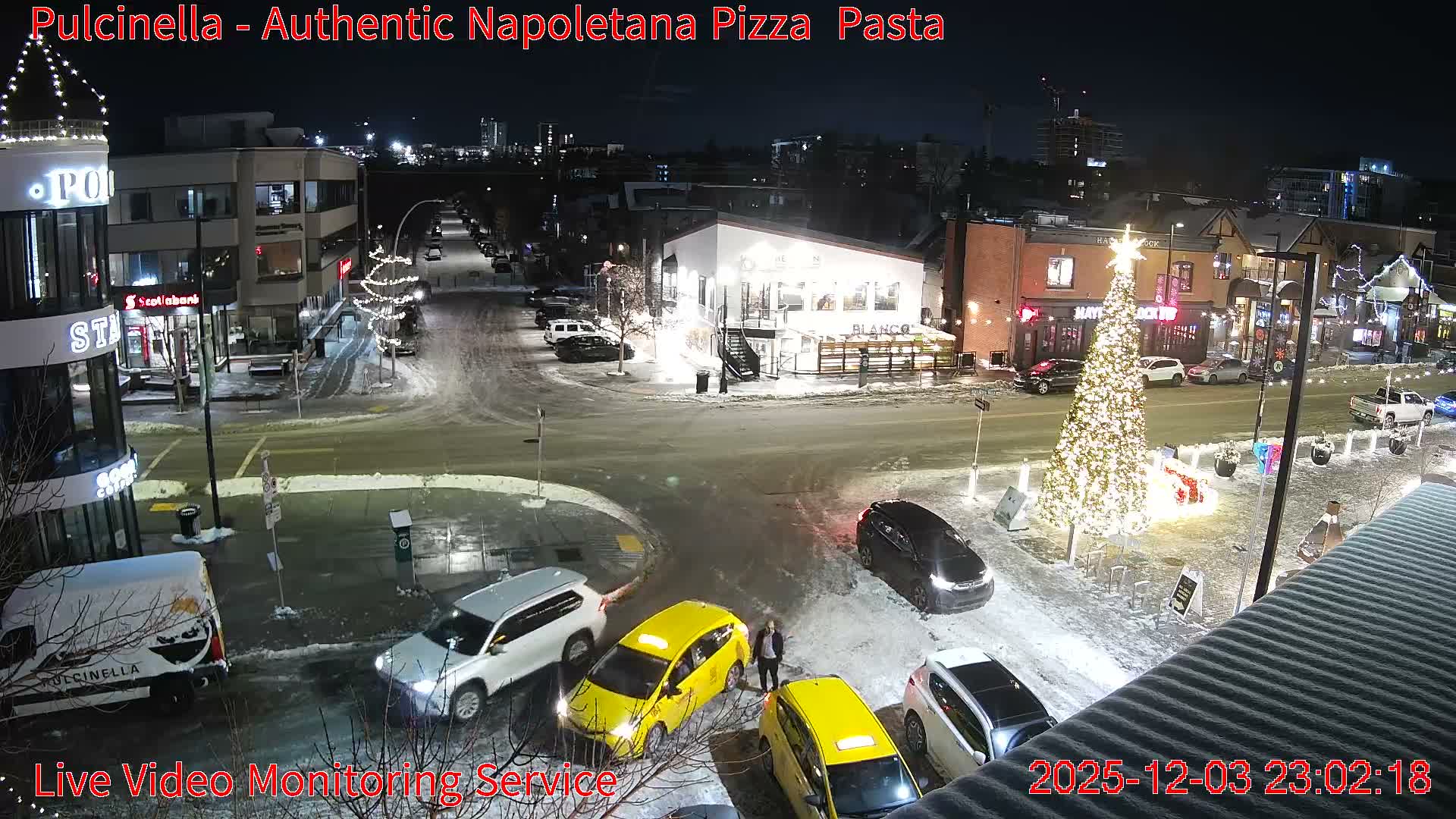 Hillhurst Neighbourhood, Kensington Road & Crescent NW Junction Live Cam - Hillhurst, Calgary, Alberta, Canada