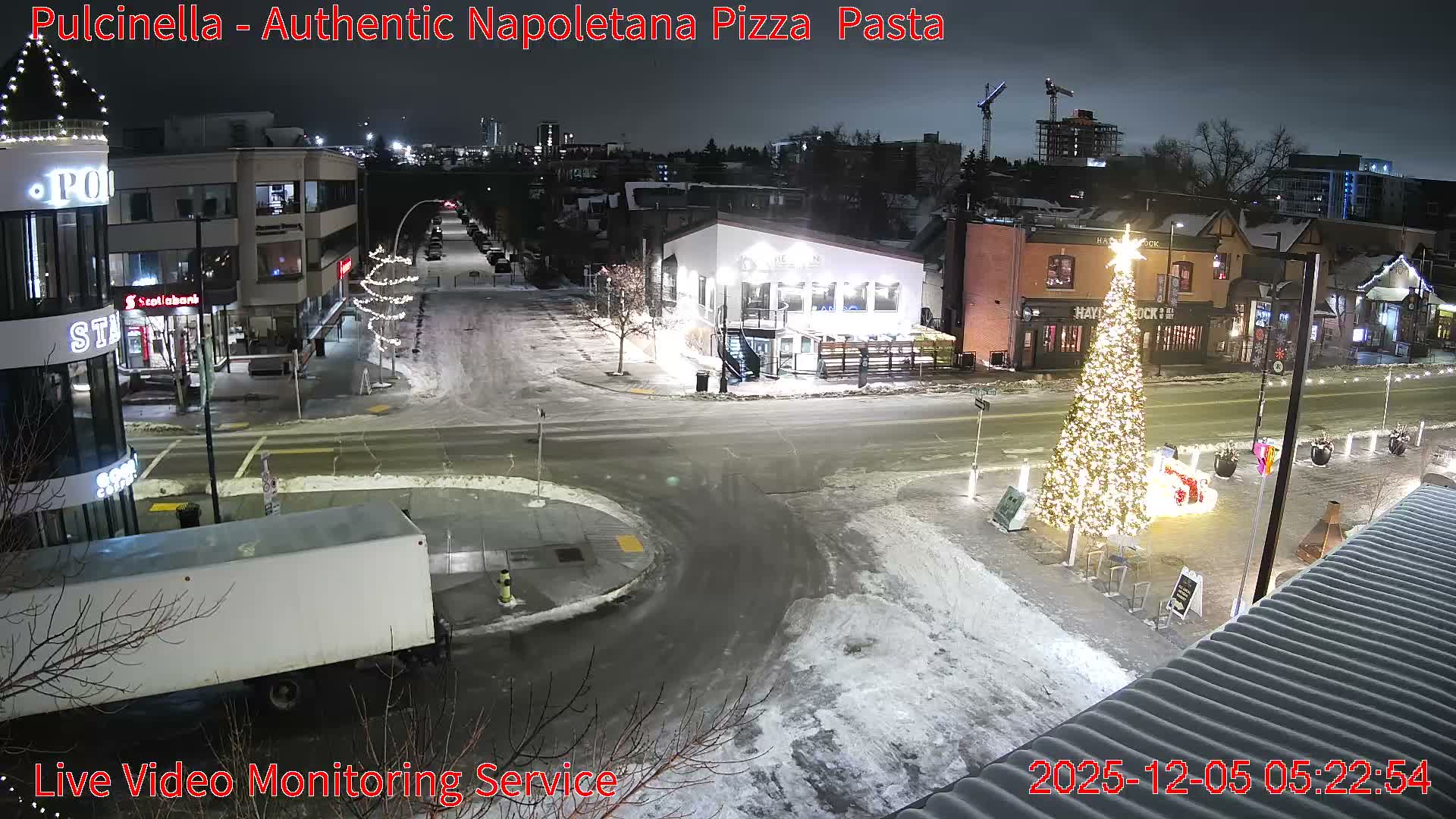 Hillhurst Neighbourhood, Kensington Road & Crescent NW Junction Live Cam - Hillhurst, Calgary, Alberta, Canada