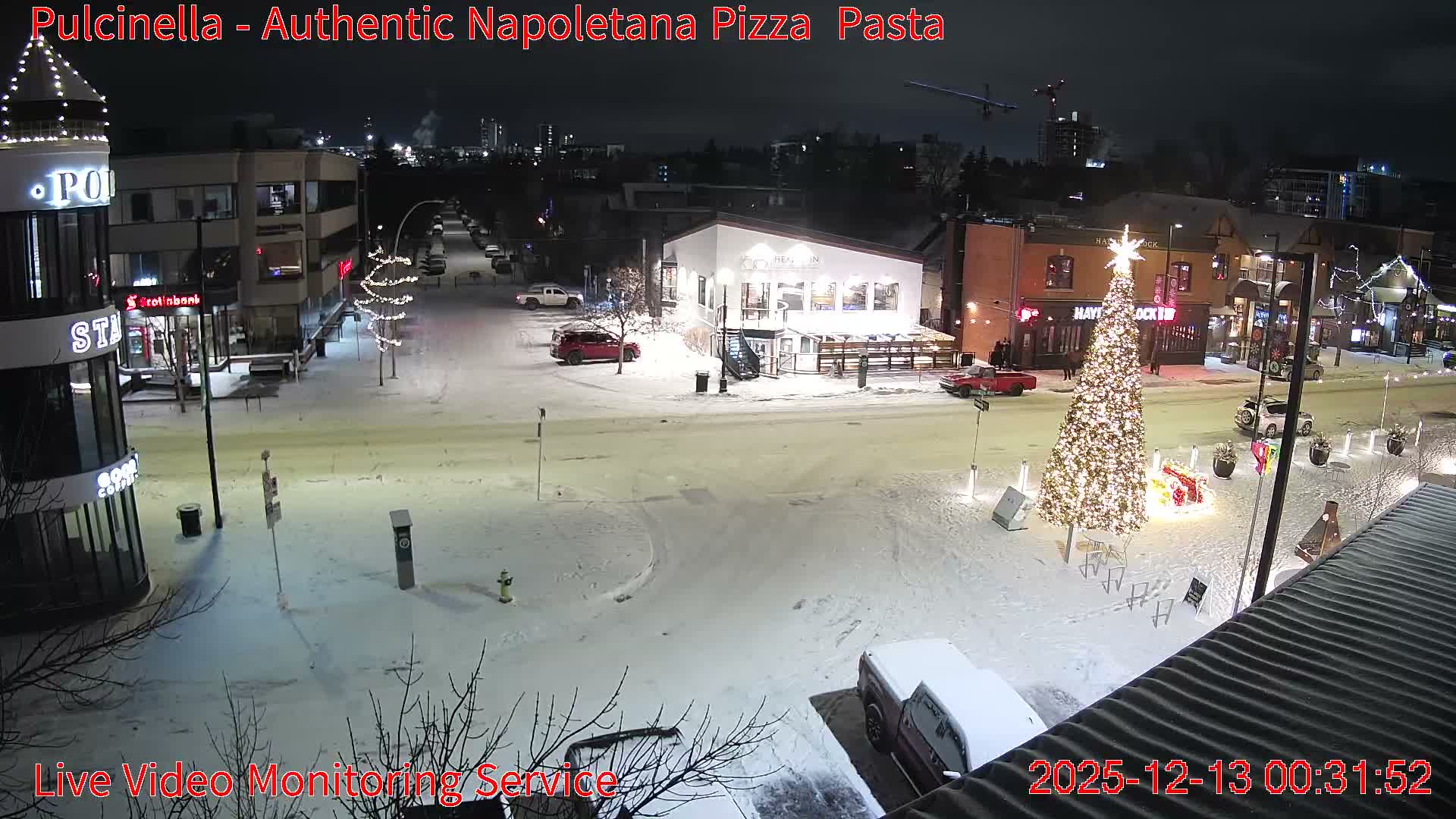 Hillhurst Neighbourhood, Kensington Road & Crescent NW Junction Live Cam - Hillhurst, Calgary, Alberta, Canada