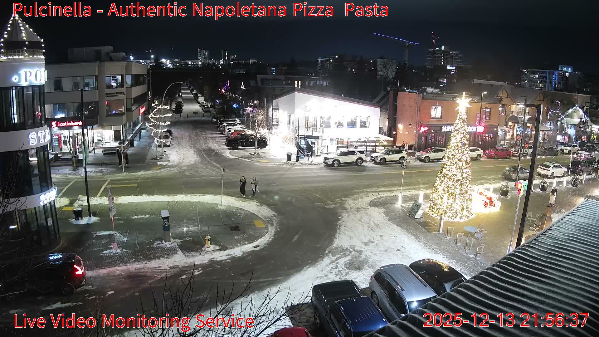 Hillhurst Neighbourhood, Kensington Road & Crescent NW Junction Live Cam - Hillhurst, Calgary, Alberta, Canada