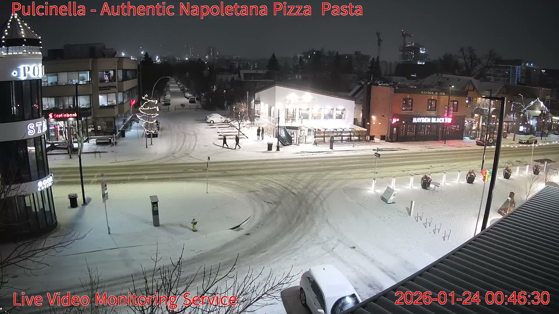 Hillhurst Neighbourhood, Kensington Road & Crescent NW Junction Live Cam - Hillhurst, Calgary, Alberta, Canada