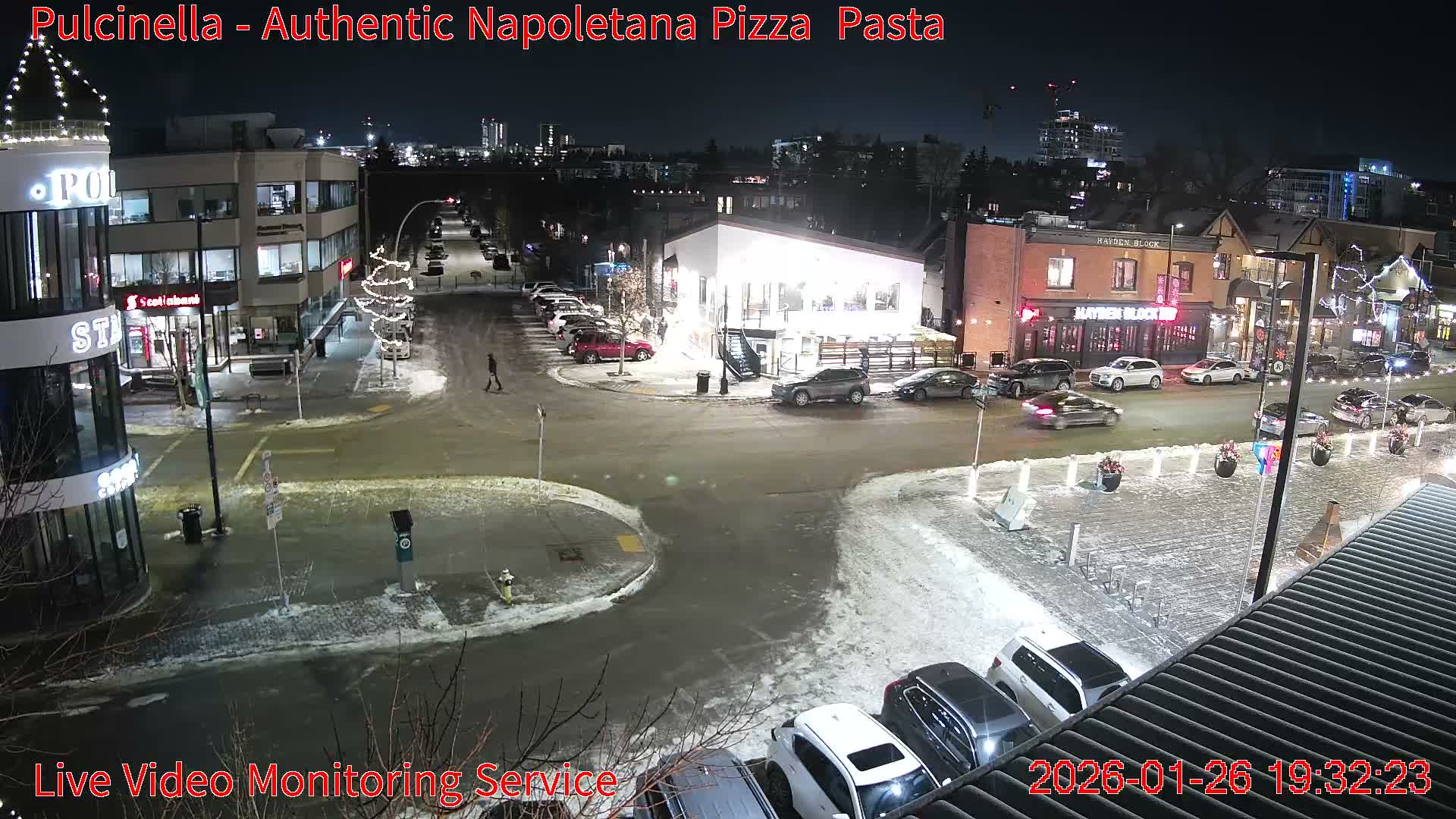 Hillhurst Neighbourhood, Kensington Road & Crescent NW Junction Live Cam - Hillhurst, Calgary, Alberta, Canada