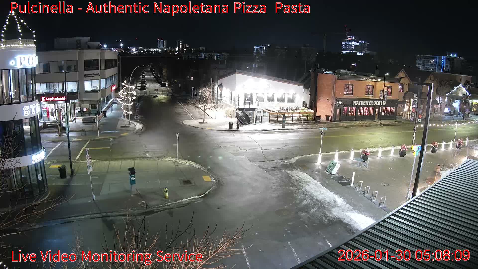 Hillhurst Neighbourhood, Kensington Road & Crescent NW Junction Live Cam - Hillhurst, Calgary, Alberta, Canada
