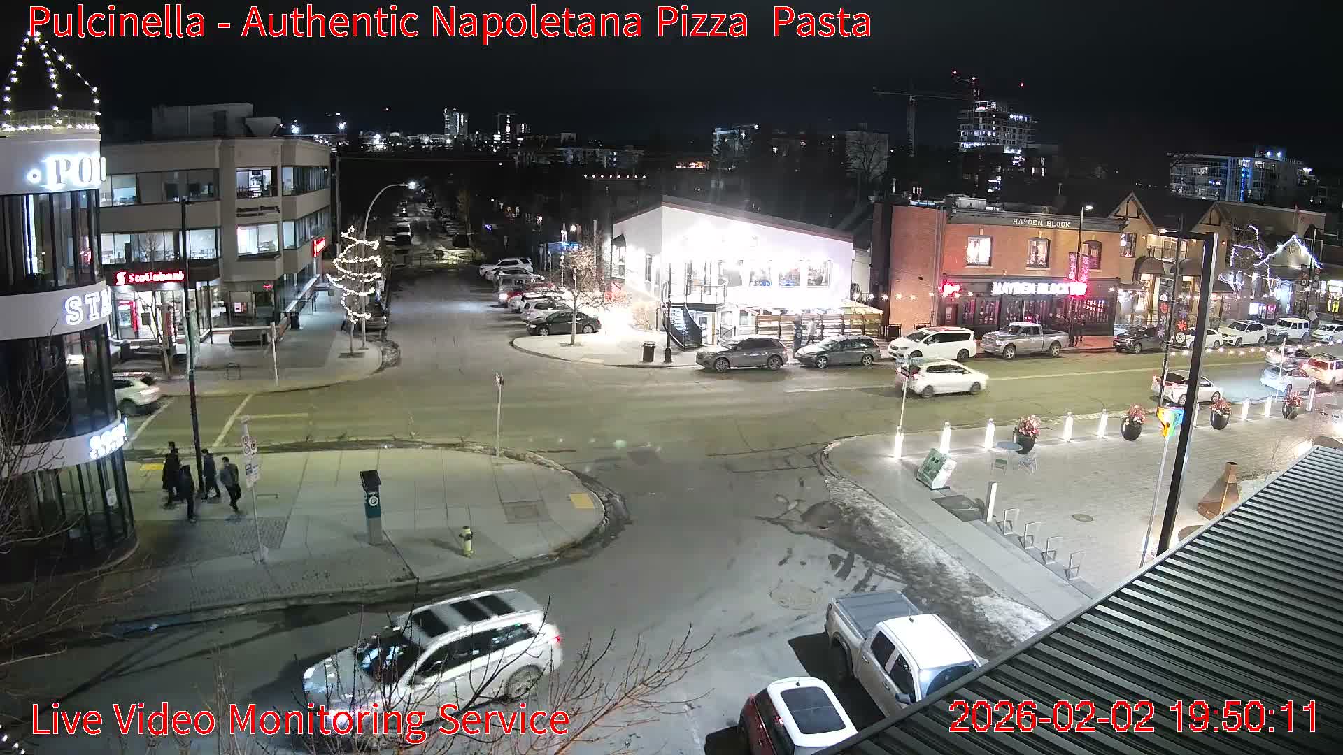 Hillhurst Neighbourhood, Kensington Road & Crescent NW Junction Live Cam - Hillhurst, Calgary, Alberta, Canada