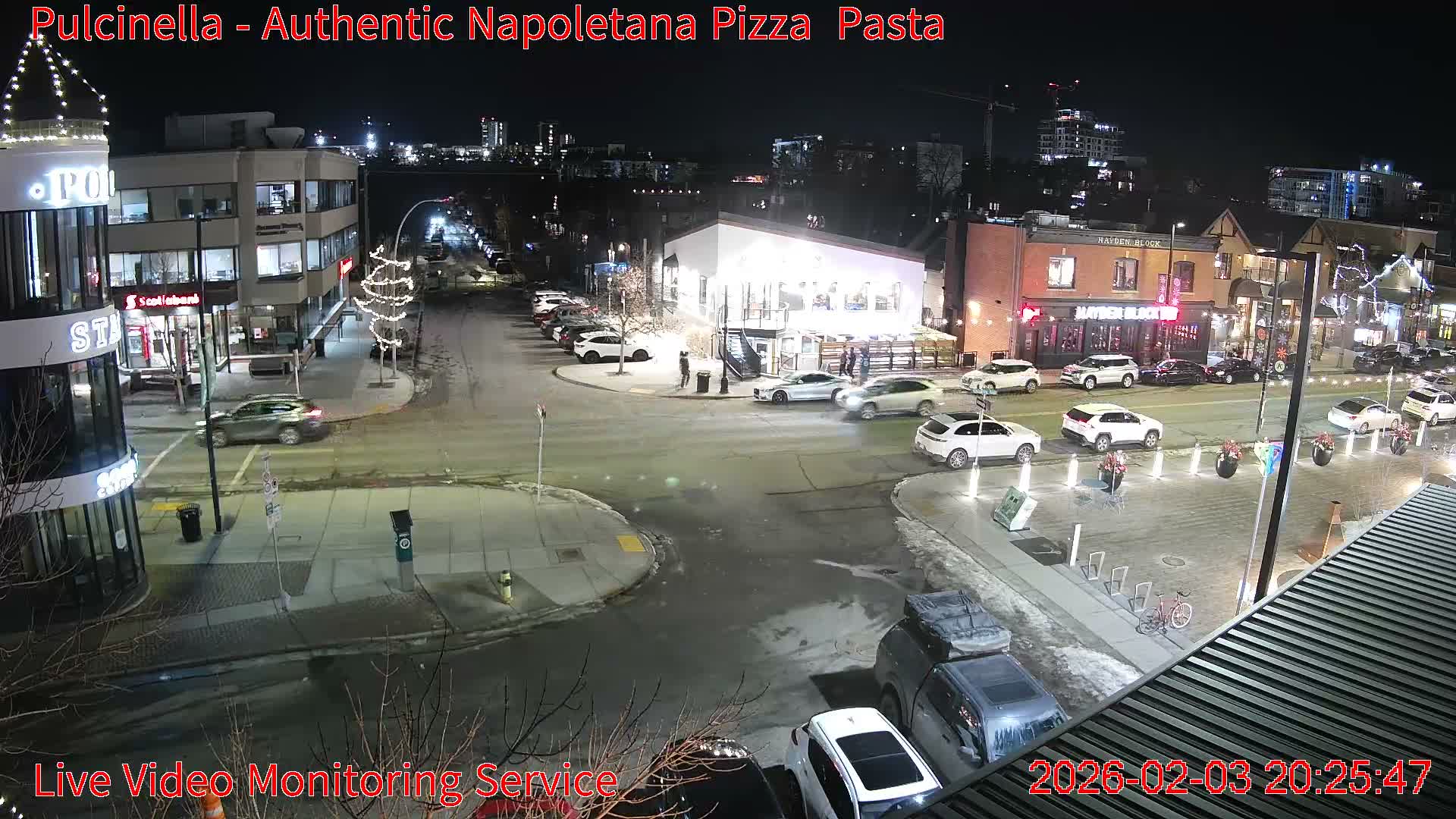 Hillhurst Neighbourhood, Kensington Road & Crescent NW Junction Live Cam - Hillhurst, Calgary, Alberta, Canada