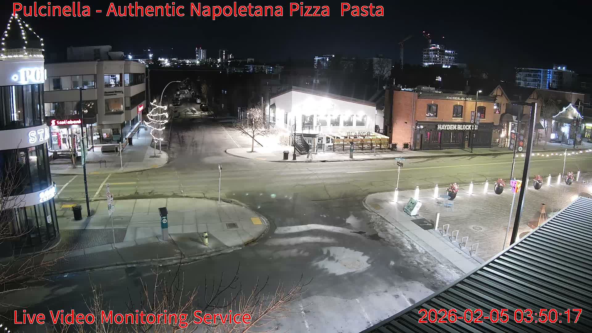 Hillhurst Neighbourhood, Kensington Road & Crescent NW Junction Live Cam - Hillhurst, Calgary, Alberta, Canada