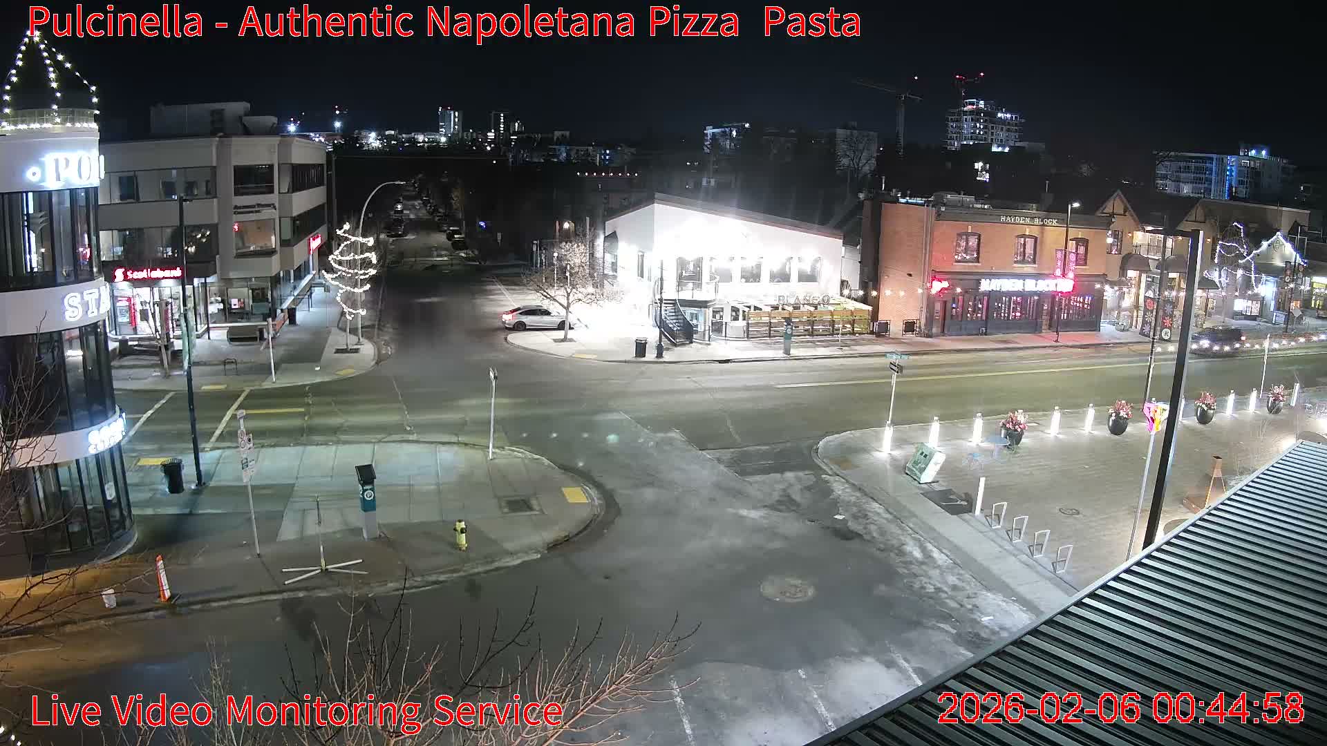 Hillhurst Neighbourhood, Kensington Road & Crescent NW Junction Live Cam - Hillhurst, Calgary, Alberta, Canada
