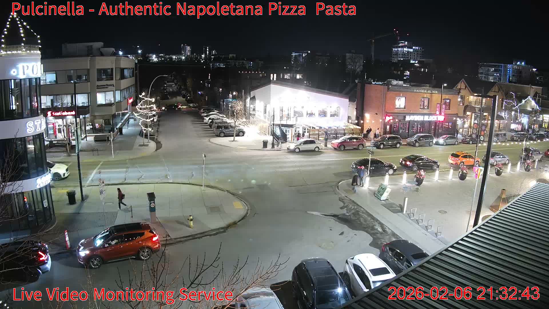 Hillhurst Neighbourhood, Kensington Road & Crescent NW Junction Live Cam - Hillhurst, Calgary, Alberta, Canada