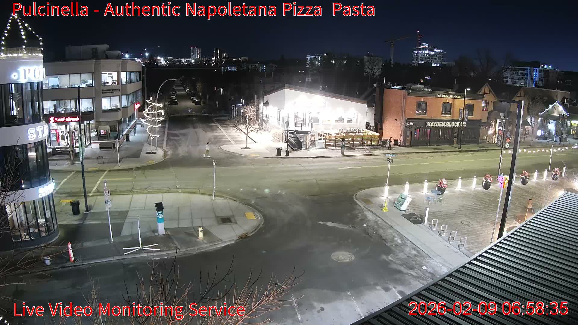 Hillhurst Neighbourhood, Kensington Road & Crescent NW Junction Live Cam - Hillhurst, Calgary, Alberta, Canada