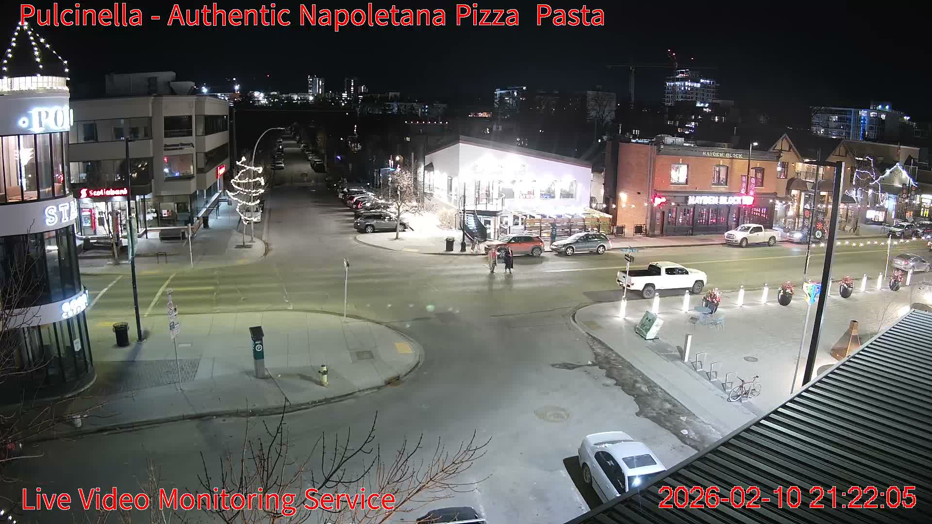 Hillhurst Neighbourhood, Kensington Road & Crescent NW Junction Live Cam - Hillhurst, Calgary, Alberta, Canada