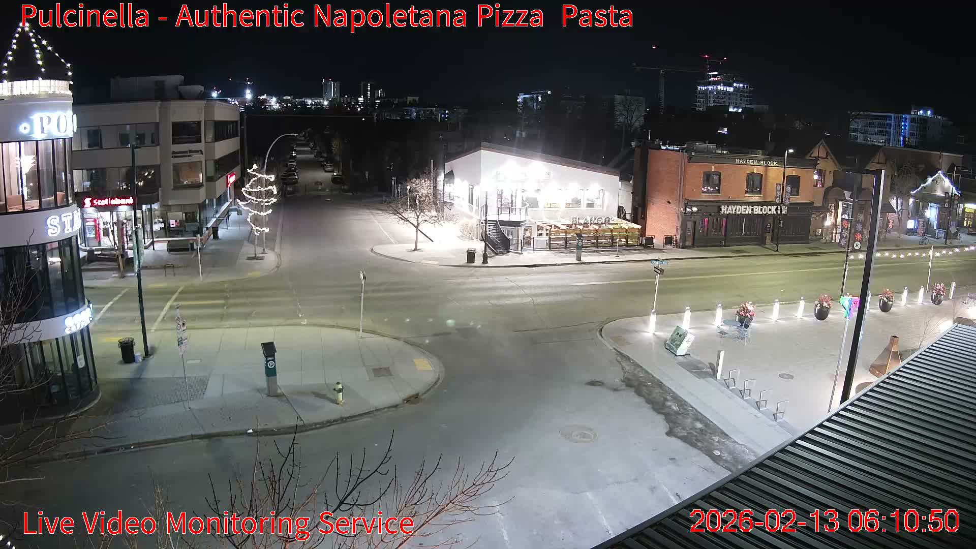 Hillhurst Neighbourhood, Kensington Road & Crescent NW Junction Live Cam - Hillhurst, Calgary, Alberta, Canada