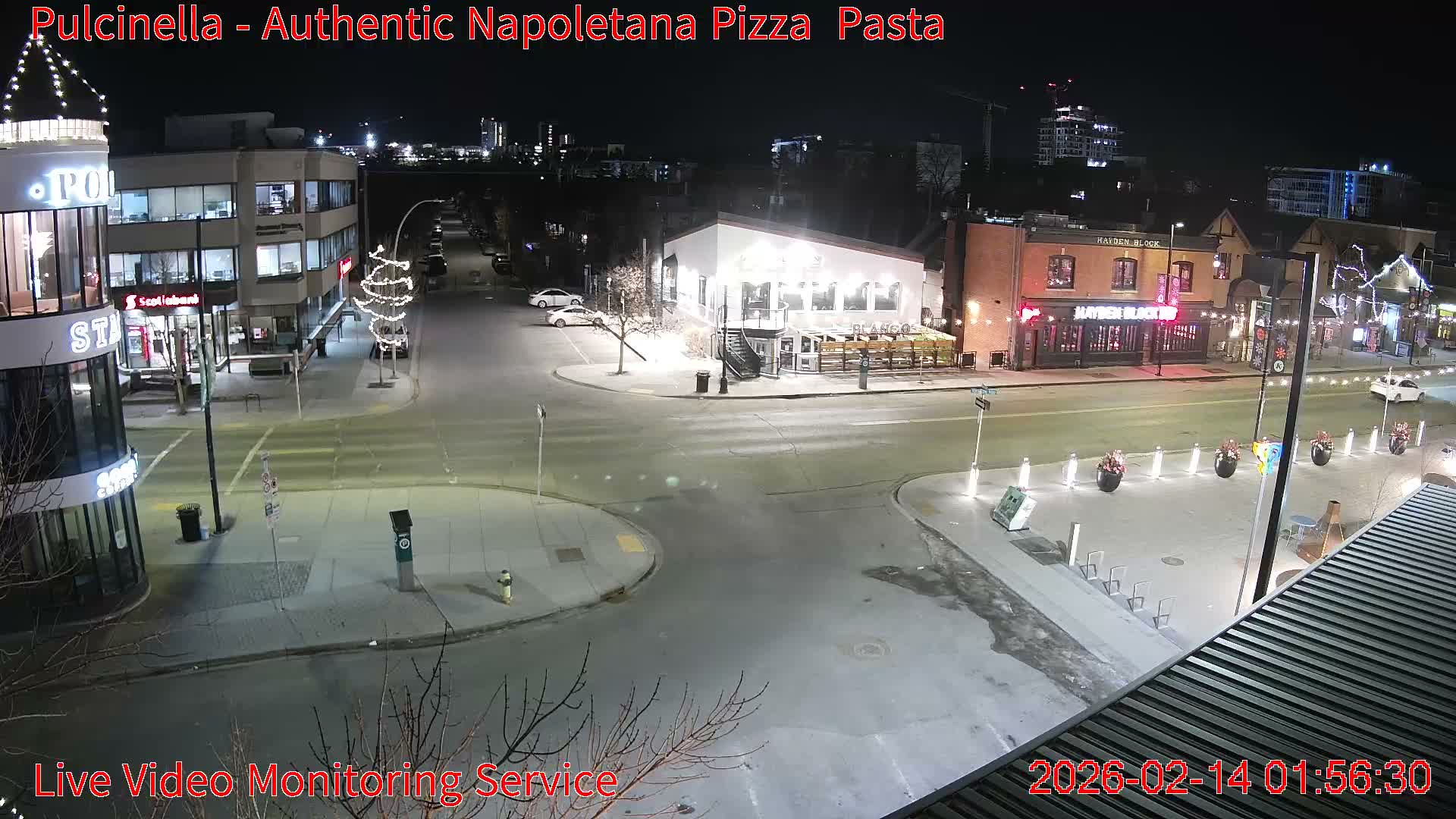 Hillhurst Neighbourhood, Kensington Road & Crescent NW Junction Live Cam - Hillhurst, Calgary, Alberta, Canada