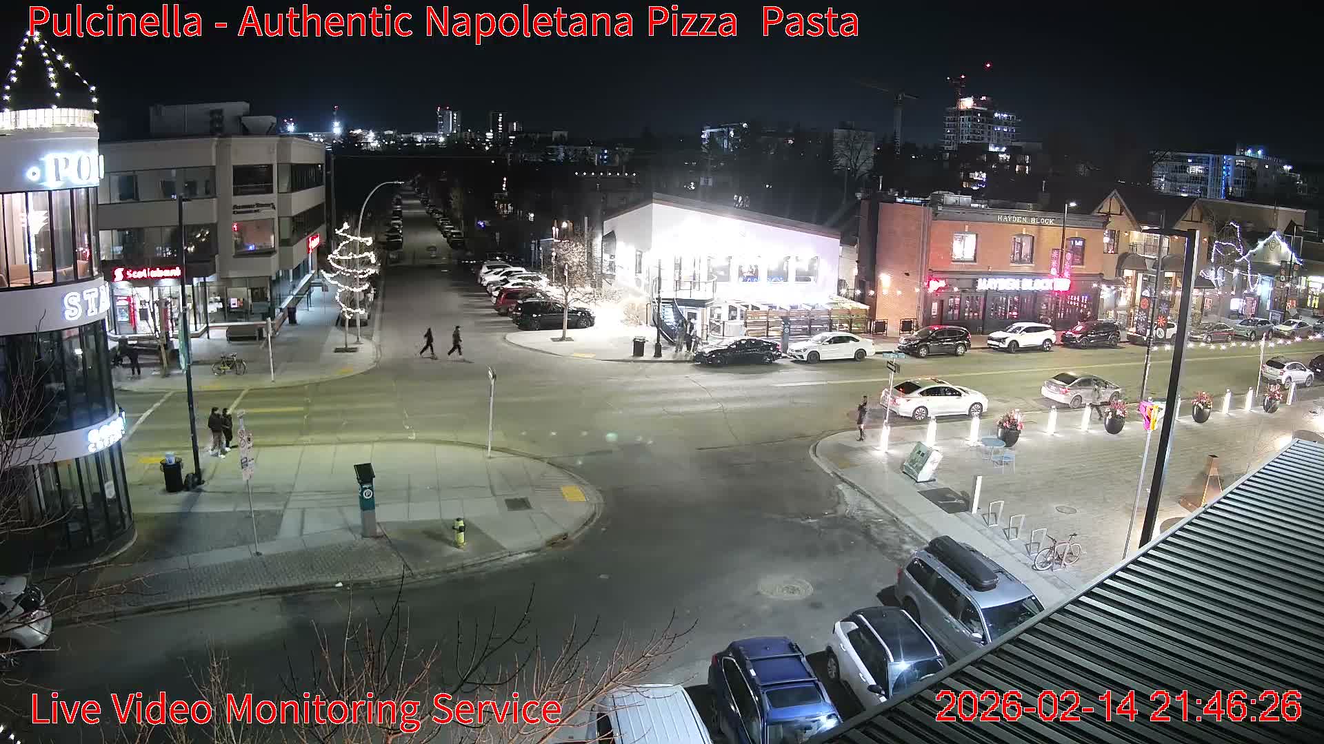 Hillhurst Neighbourhood, Kensington Road & Crescent NW Junction Live Cam - Hillhurst, Calgary, Alberta, Canada