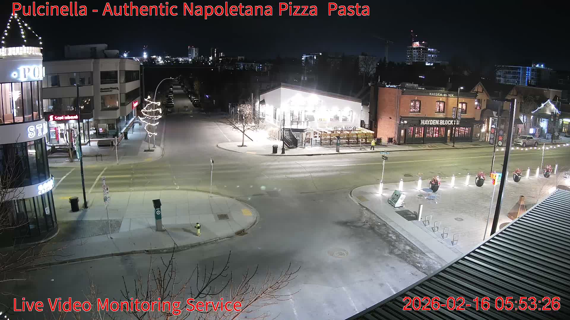 Hillhurst Neighbourhood, Kensington Road & Crescent NW Junction Live Cam - Hillhurst, Calgary, Alberta, Canada