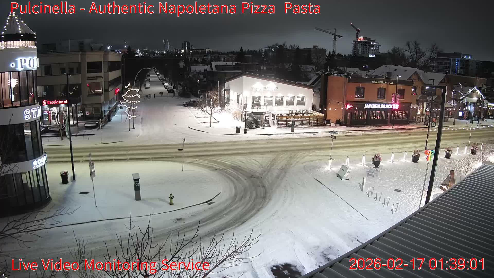 Hillhurst Neighbourhood, Kensington Road & Crescent NW Junction Live Cam - Hillhurst, Calgary, Alberta, Canada