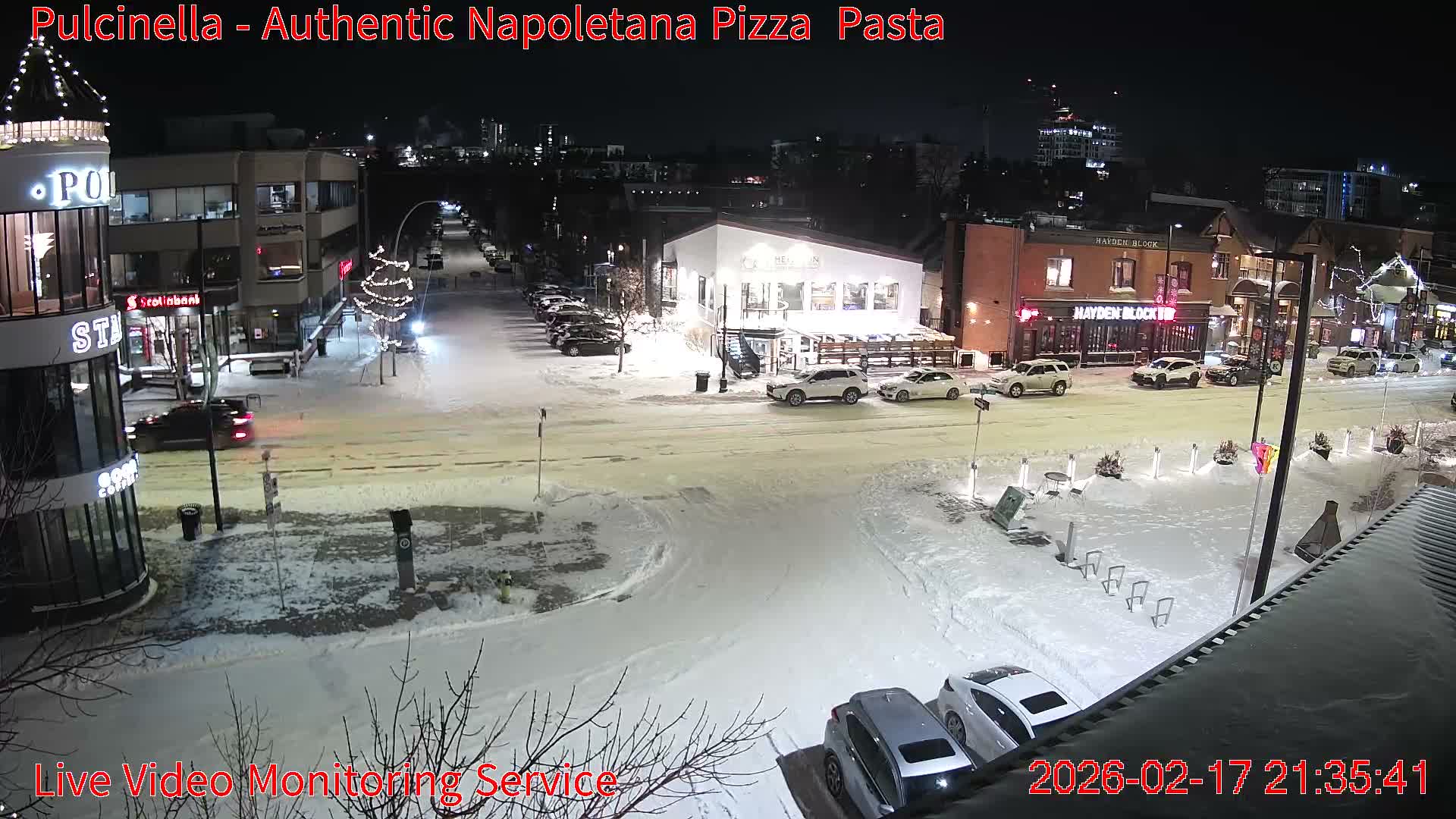 Hillhurst Neighbourhood, Kensington Road & Crescent NW Junction Live Cam - Hillhurst, Calgary, Alberta, Canada
