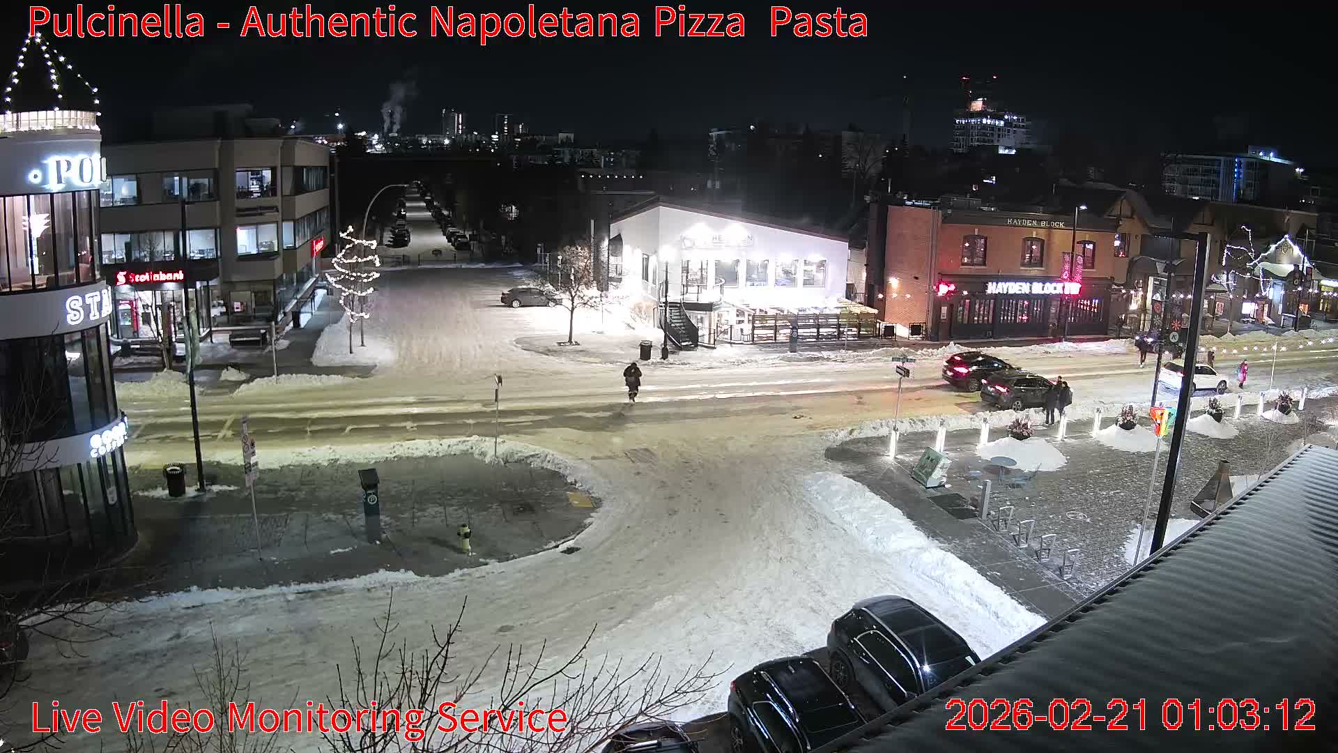 Hillhurst Neighbourhood, Kensington Road & Crescent NW Junction Live Cam - Hillhurst, Calgary, Alberta, Canada