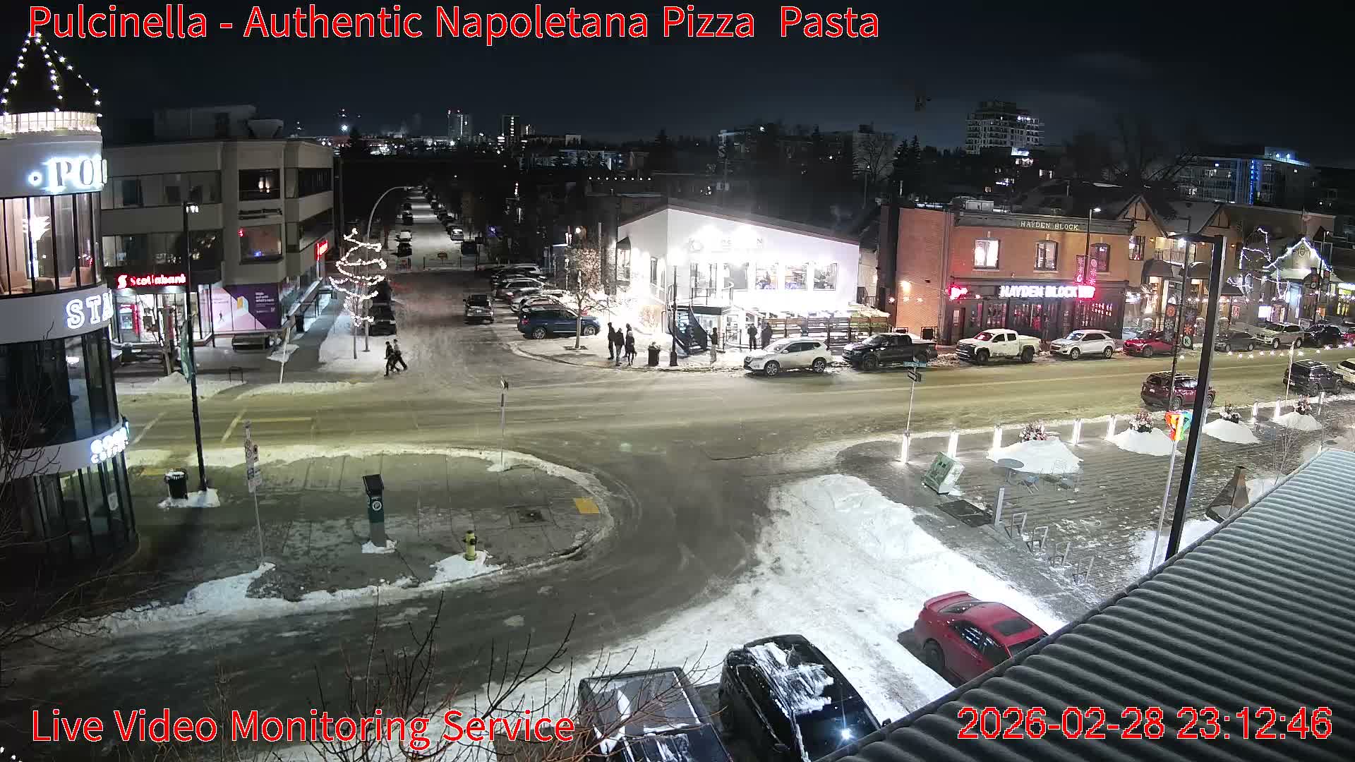 Hillhurst Neighbourhood, Kensington Road & Crescent NW Junction Live Cam - Hillhurst, Calgary, Alberta, Canada