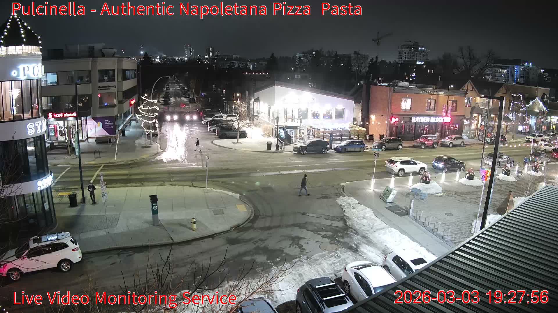 Hillhurst Neighbourhood, Kensington Road & Crescent NW Junction Live Cam - Hillhurst, Calgary, Alberta, Canada