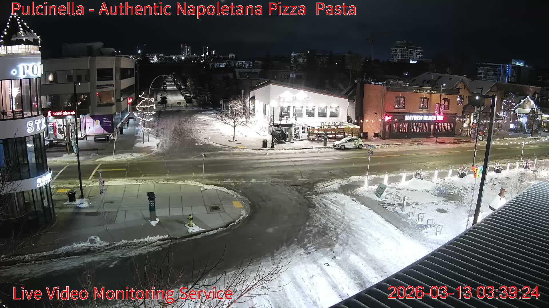 Hillhurst Neighbourhood, Kensington Road & Crescent NW Junction Live Cam - Hillhurst, Calgary, Alberta, Canada