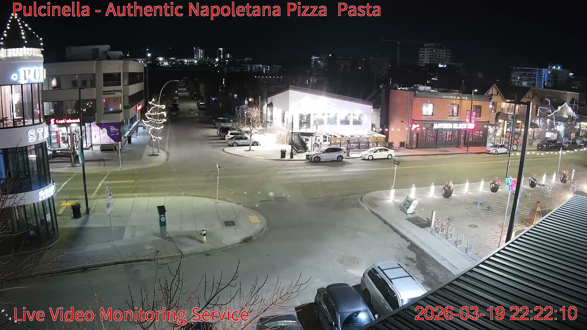 Hillhurst Neighbourhood, Kensington Road & Crescent NW Junction Live Cam - Hillhurst, Calgary, Alberta, Canada