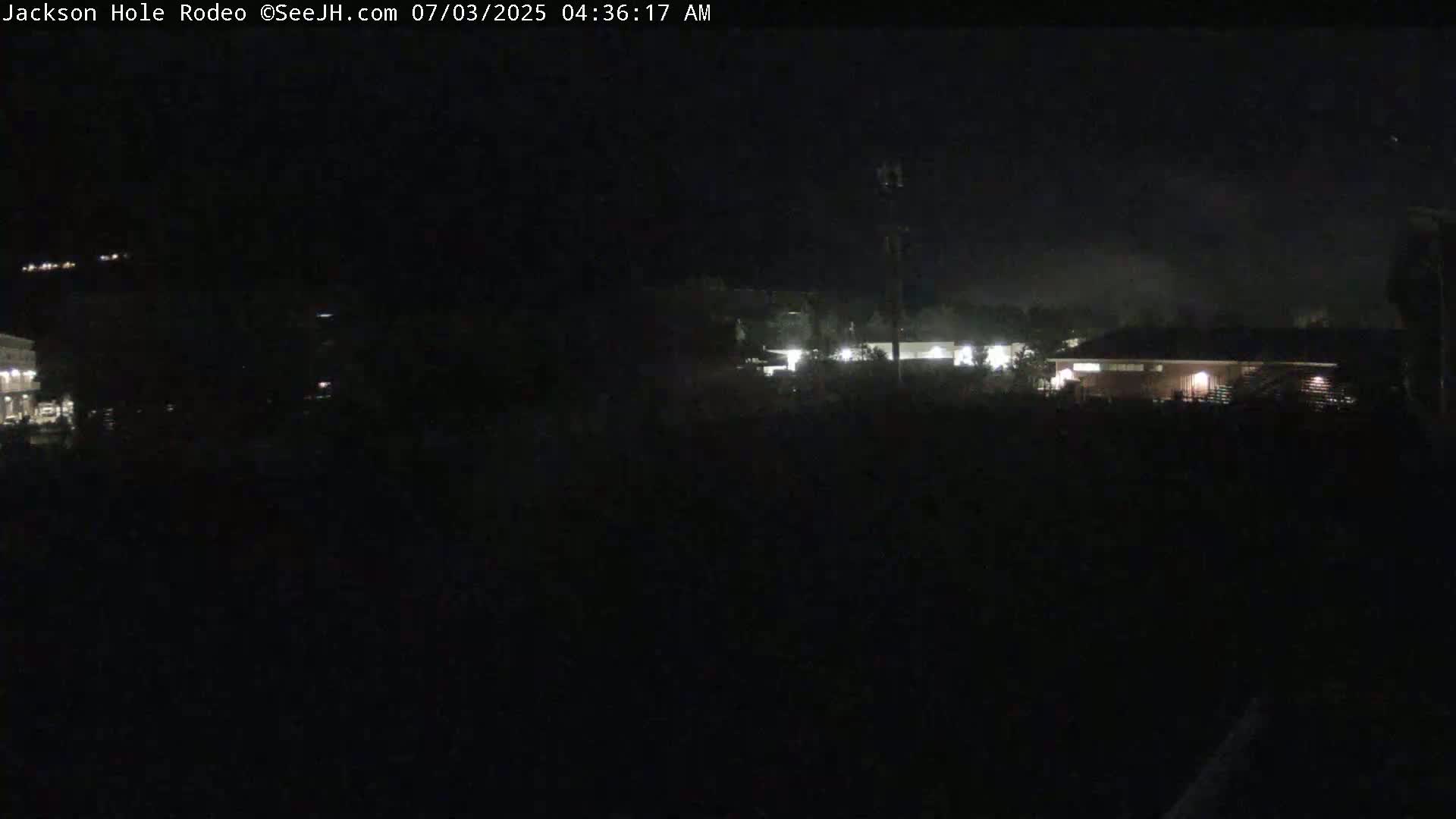 Jackson Hole, Jackson Rodeo Arena Live Cam - Jackson, Teton, Wyoming, USA