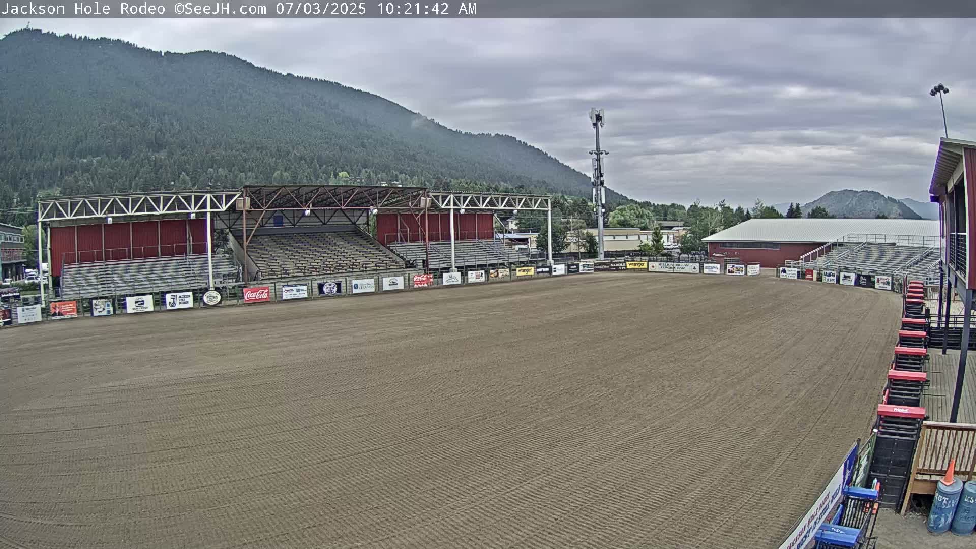 Jackson Hole, Jackson Rodeo Arena Live Cam - Jackson, Teton, Wyoming, USA