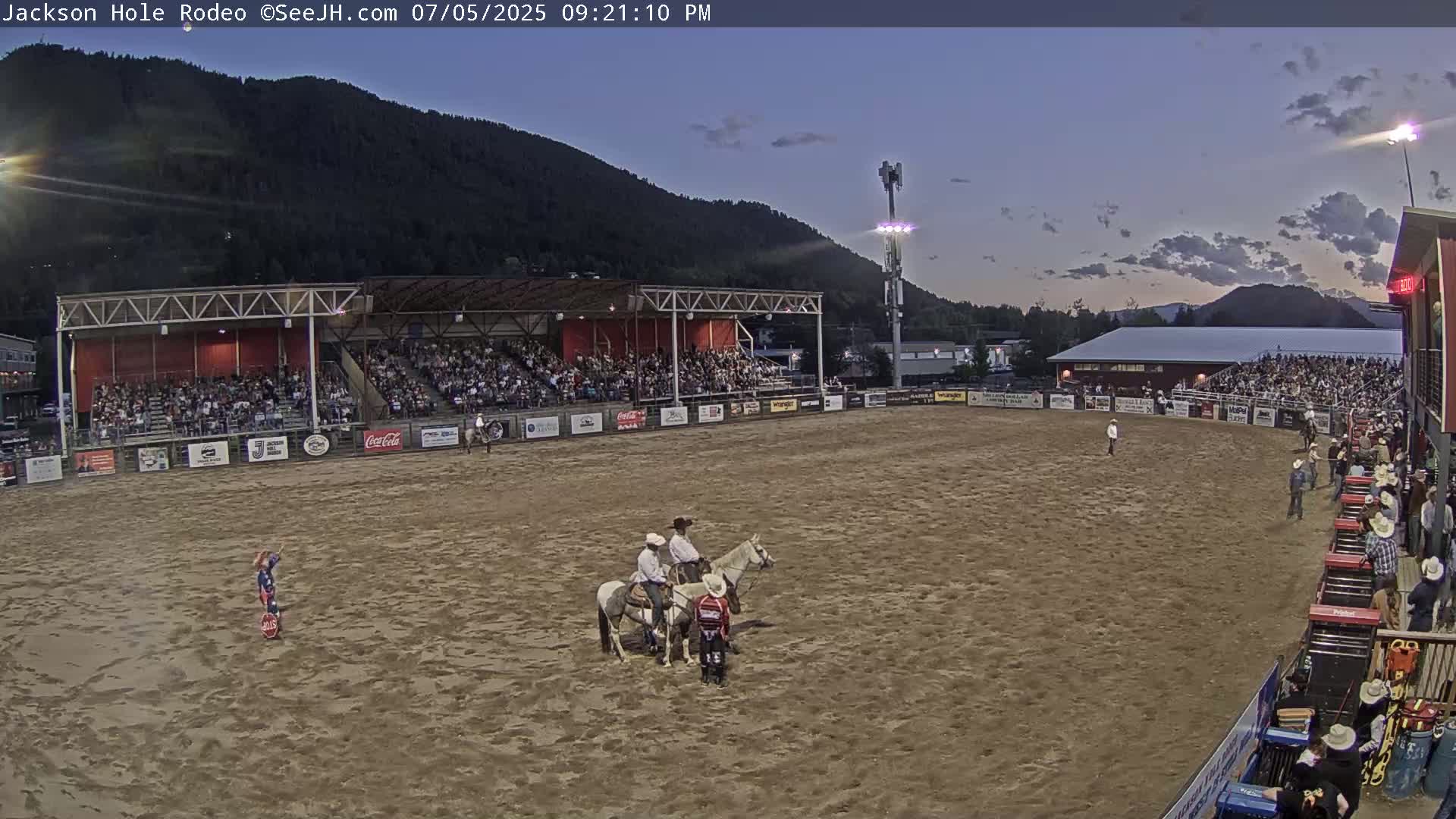 Jackson Hole, Jackson Rodeo Arena Live Cam - Jackson, Teton, Wyoming, USA
