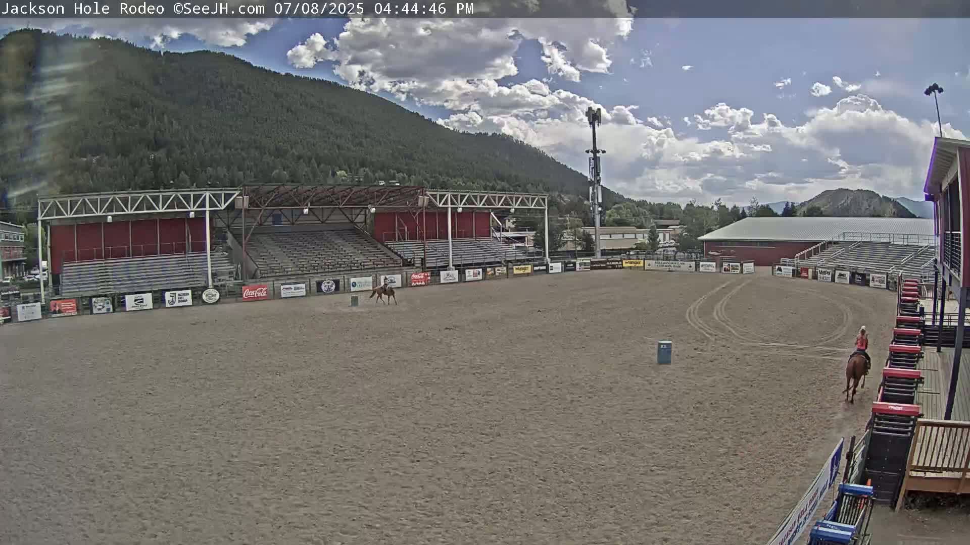 Jackson Hole, Jackson Rodeo Arena Live Cam - Jackson, Teton, Wyoming, USA