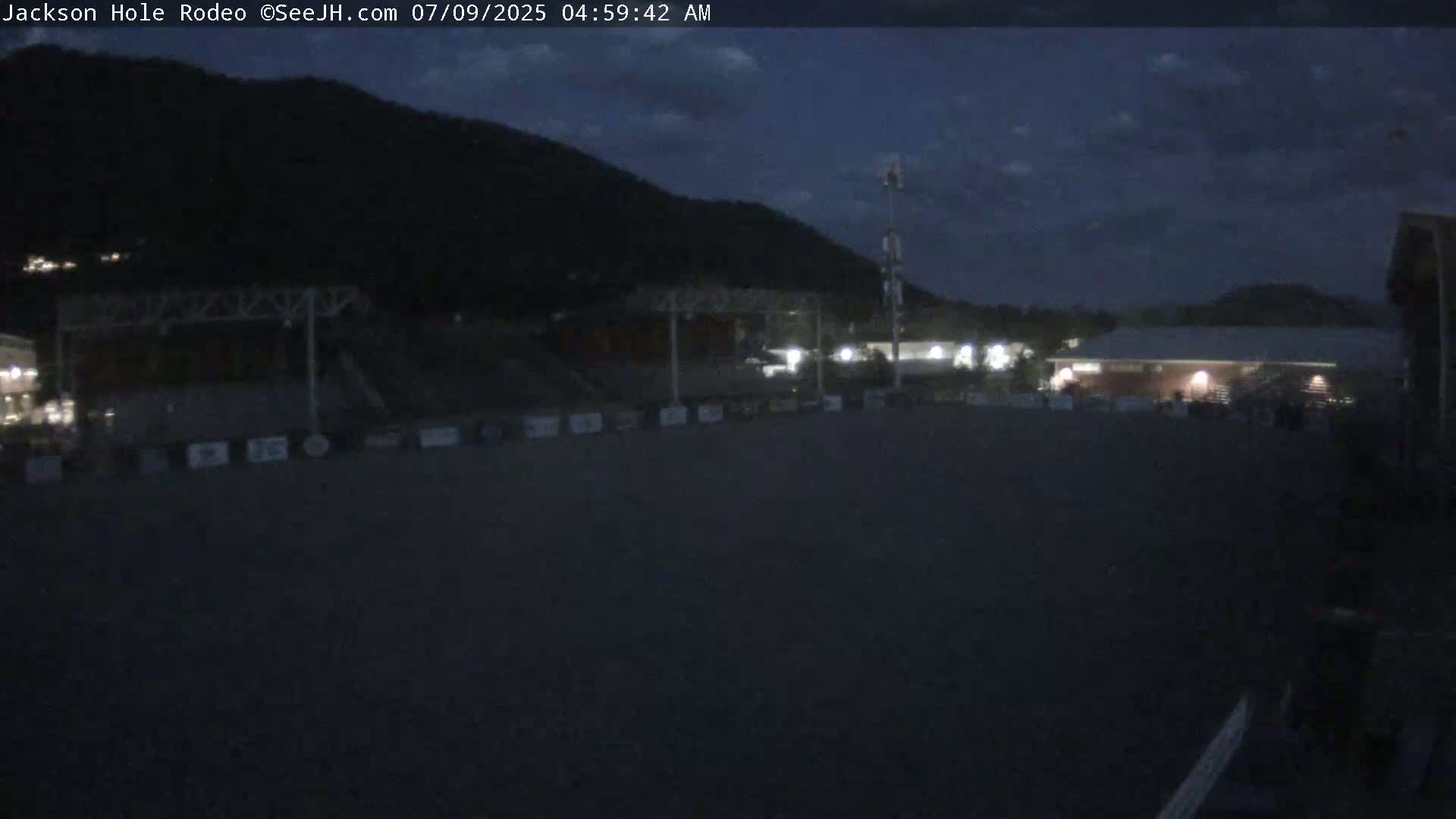 Jackson Hole, Jackson Rodeo Arena Live Cam - Jackson, Teton, Wyoming, USA