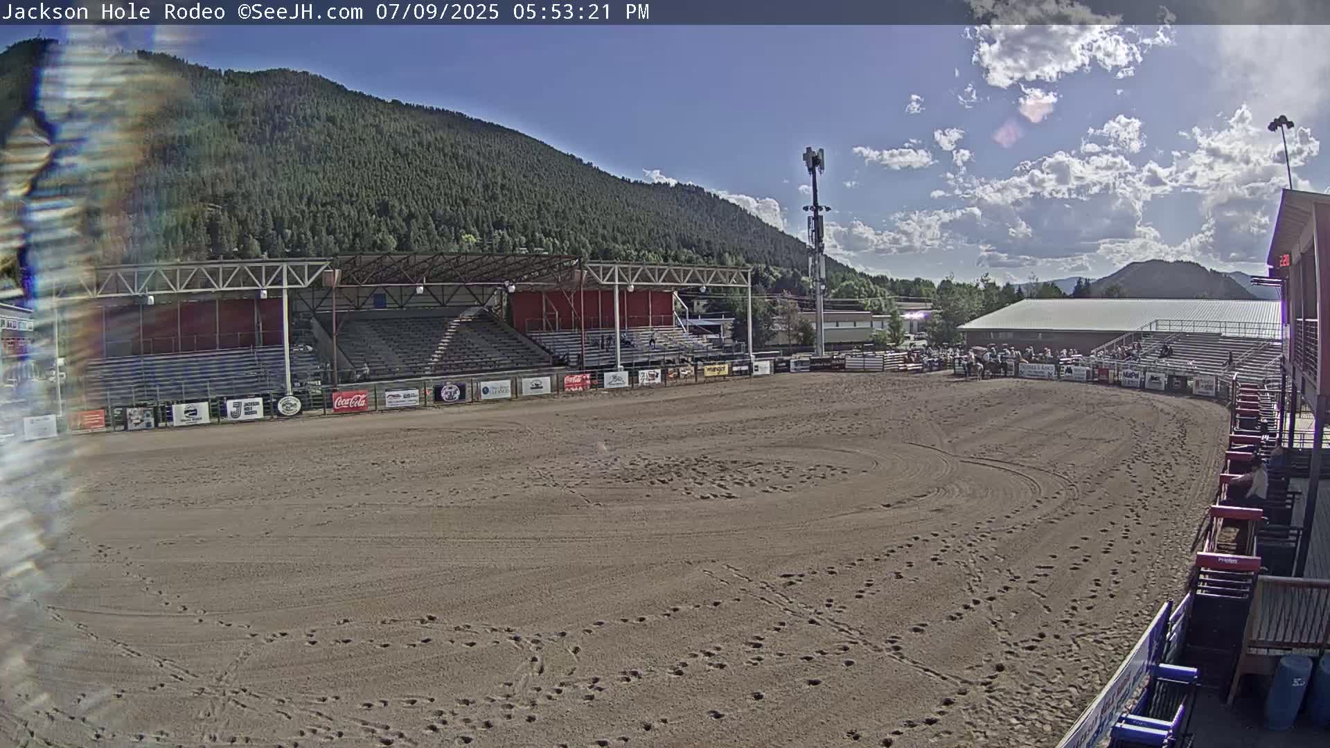 Jackson Hole, Jackson Rodeo Arena Live Cam - Jackson, Teton, Wyoming, USA