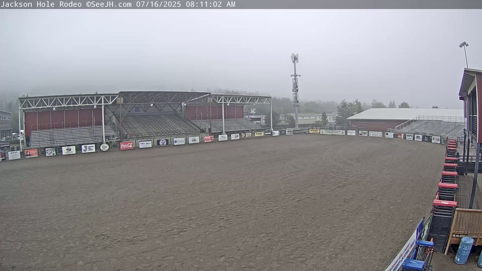 Jackson Hole, Jackson Rodeo Arena Live Cam - Jackson, Teton, Wyoming, USA