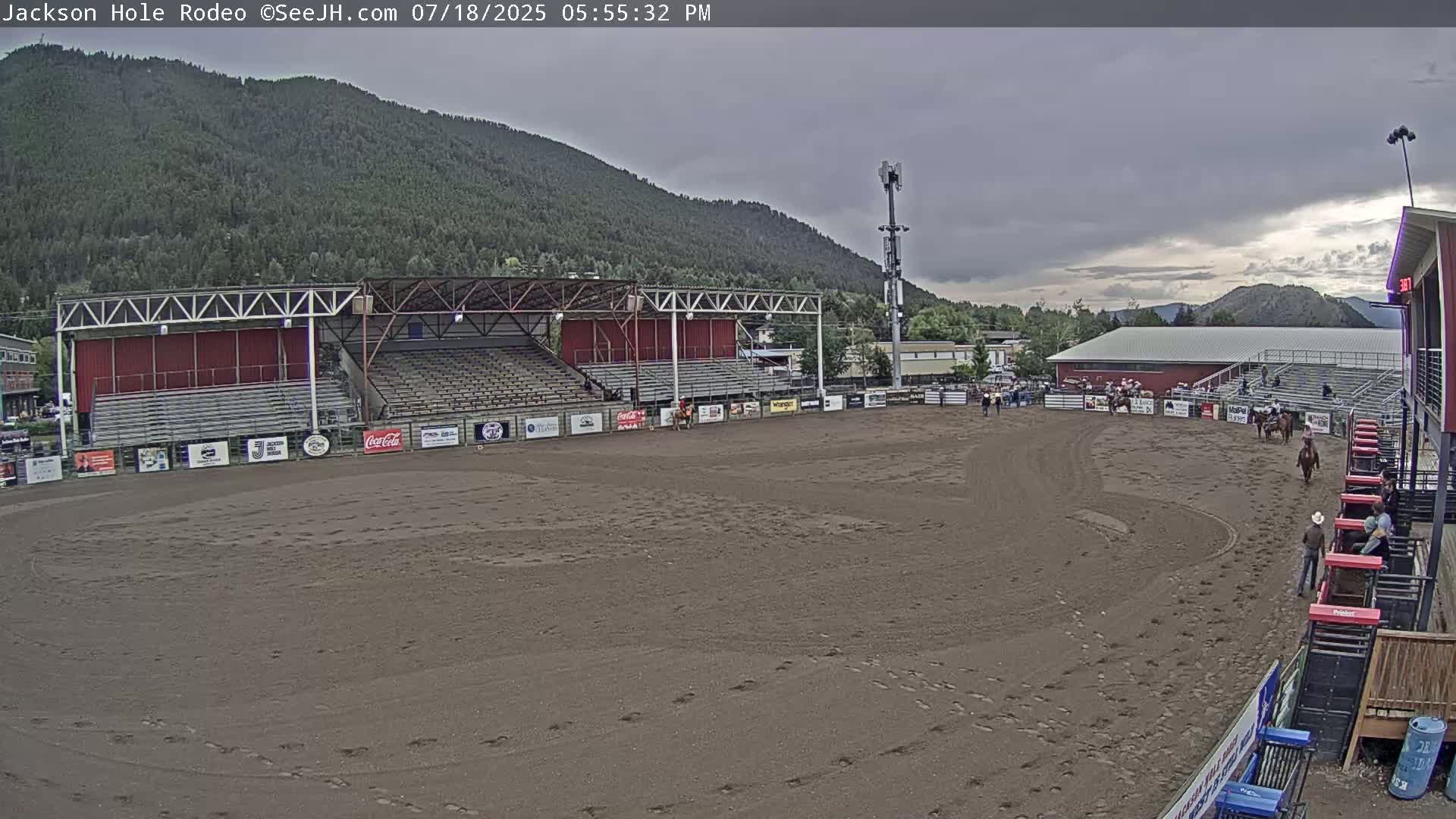 Jackson Hole, Jackson Rodeo Arena Live Cam - Jackson, Teton, Wyoming, USA